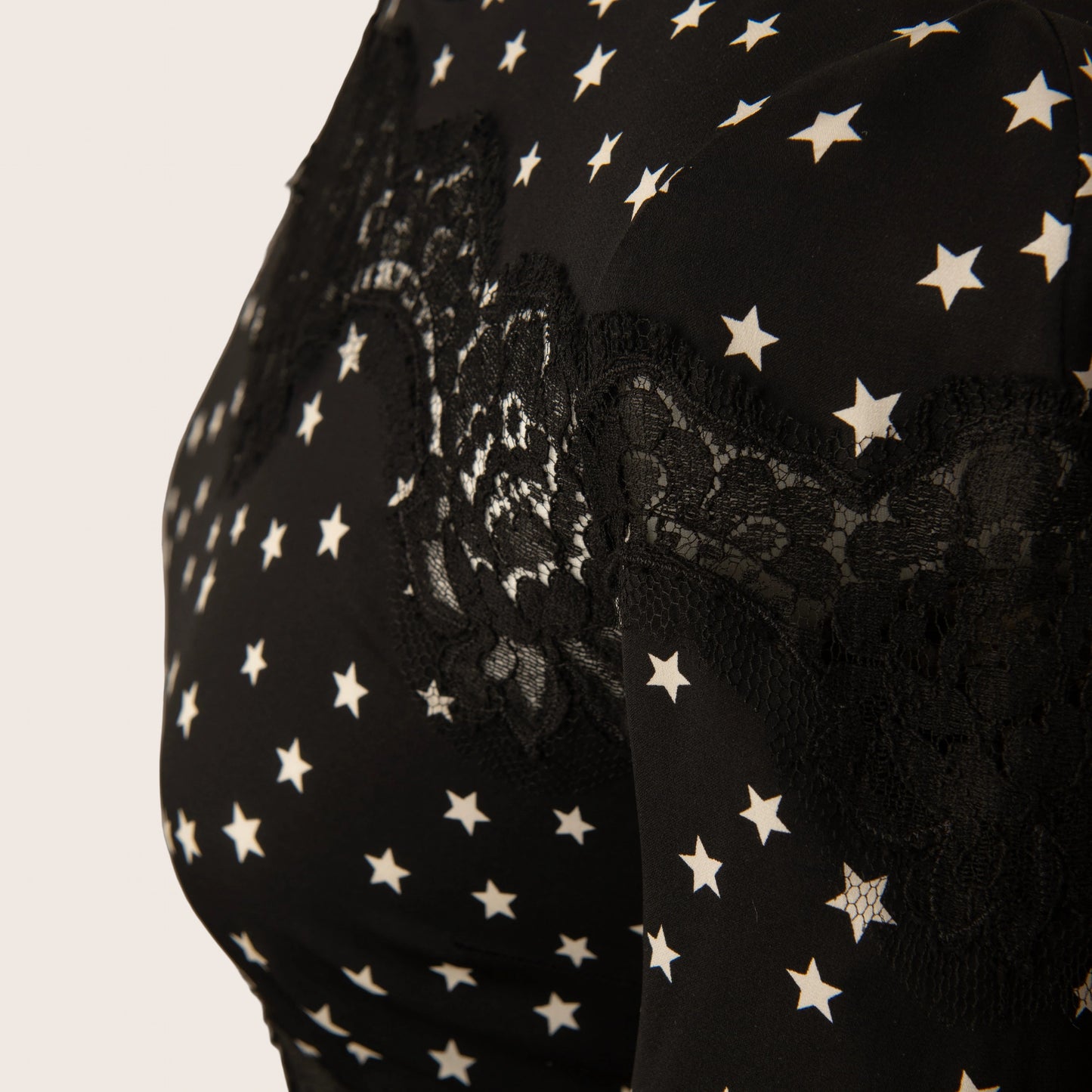 Dolce & Gabbana Black Star Lace Dress
