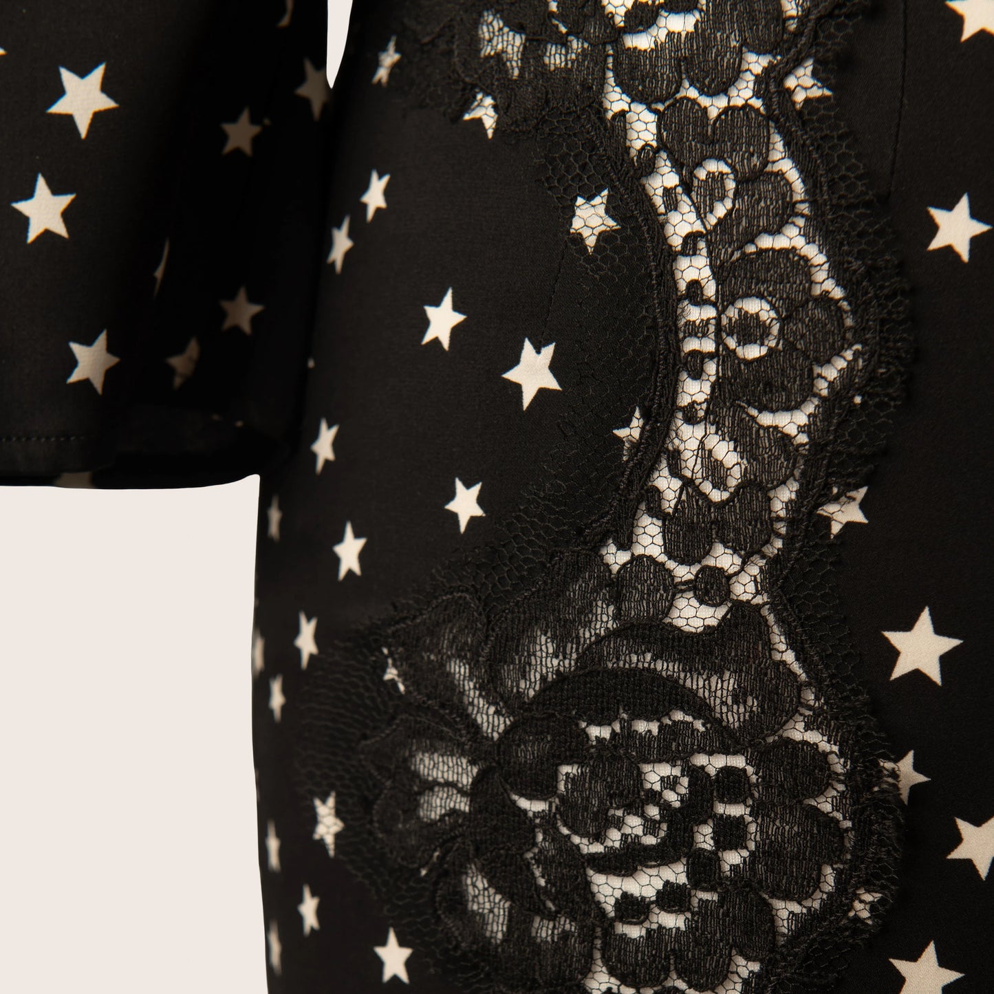 Dolce & Gabbana Black Star Lace Dress
