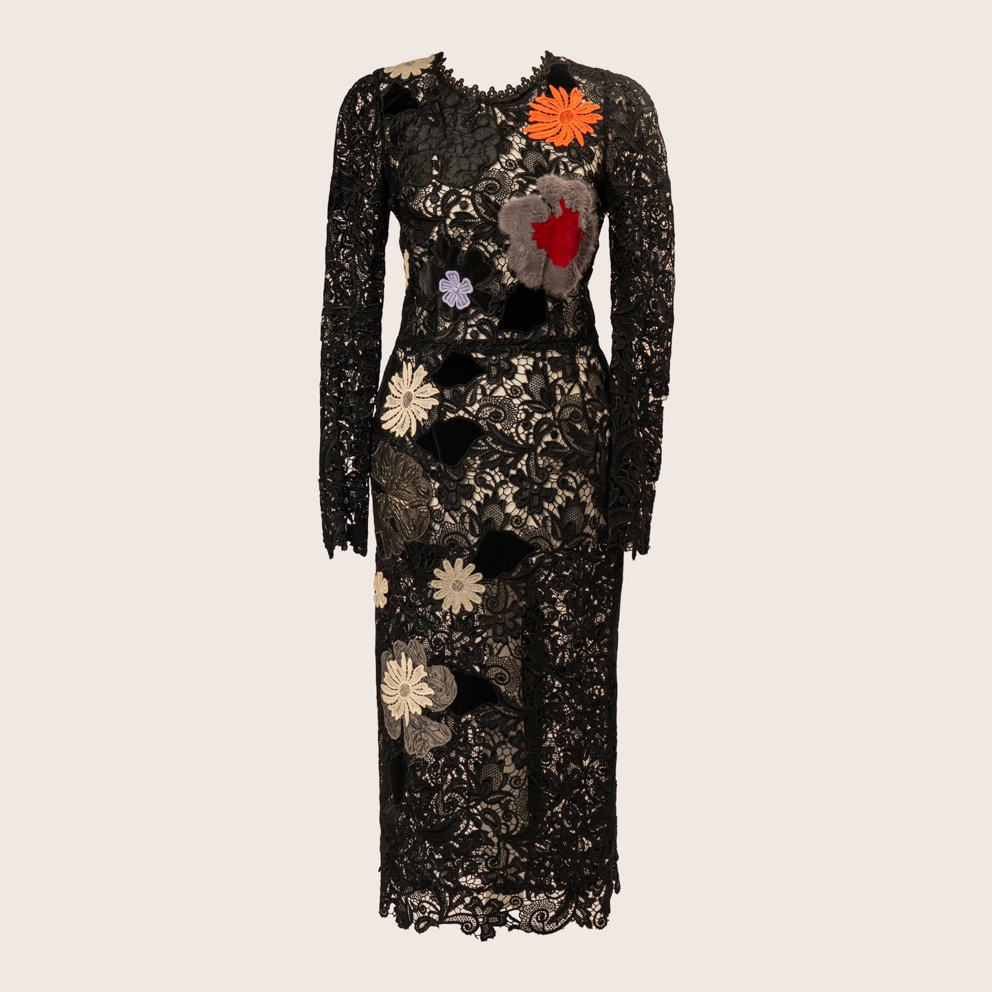Dolce & Gabbana Floral Lace Dress