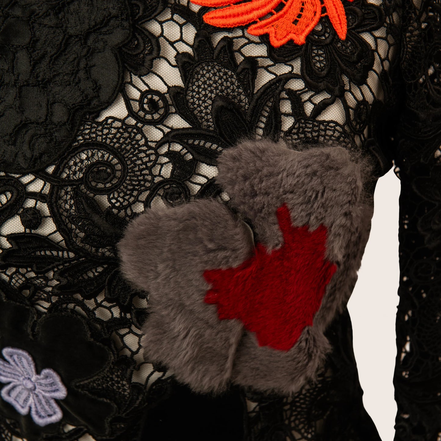 Dolce & Gabbana Floral Lace Dress