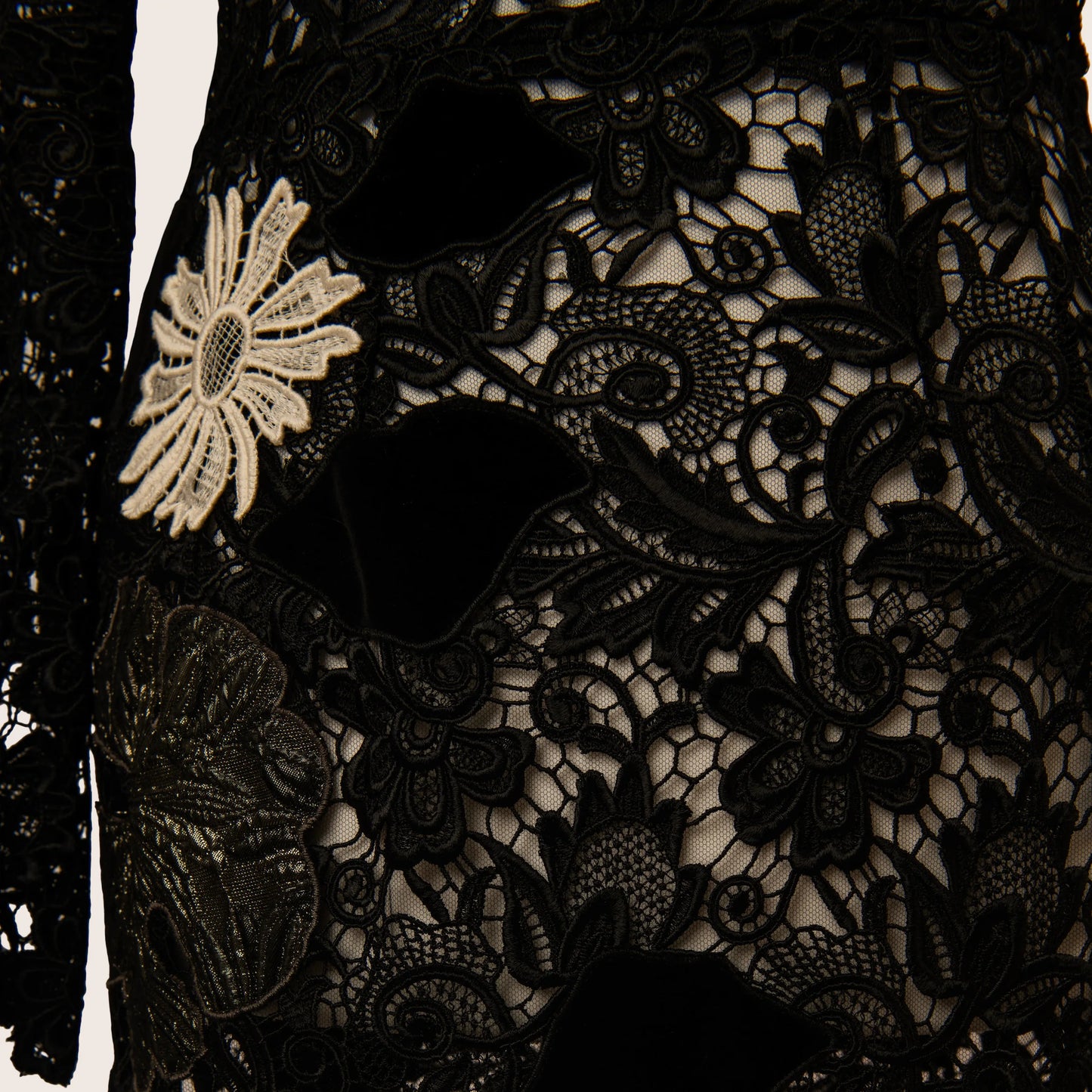Dolce & Gabbana Floral Lace Dress