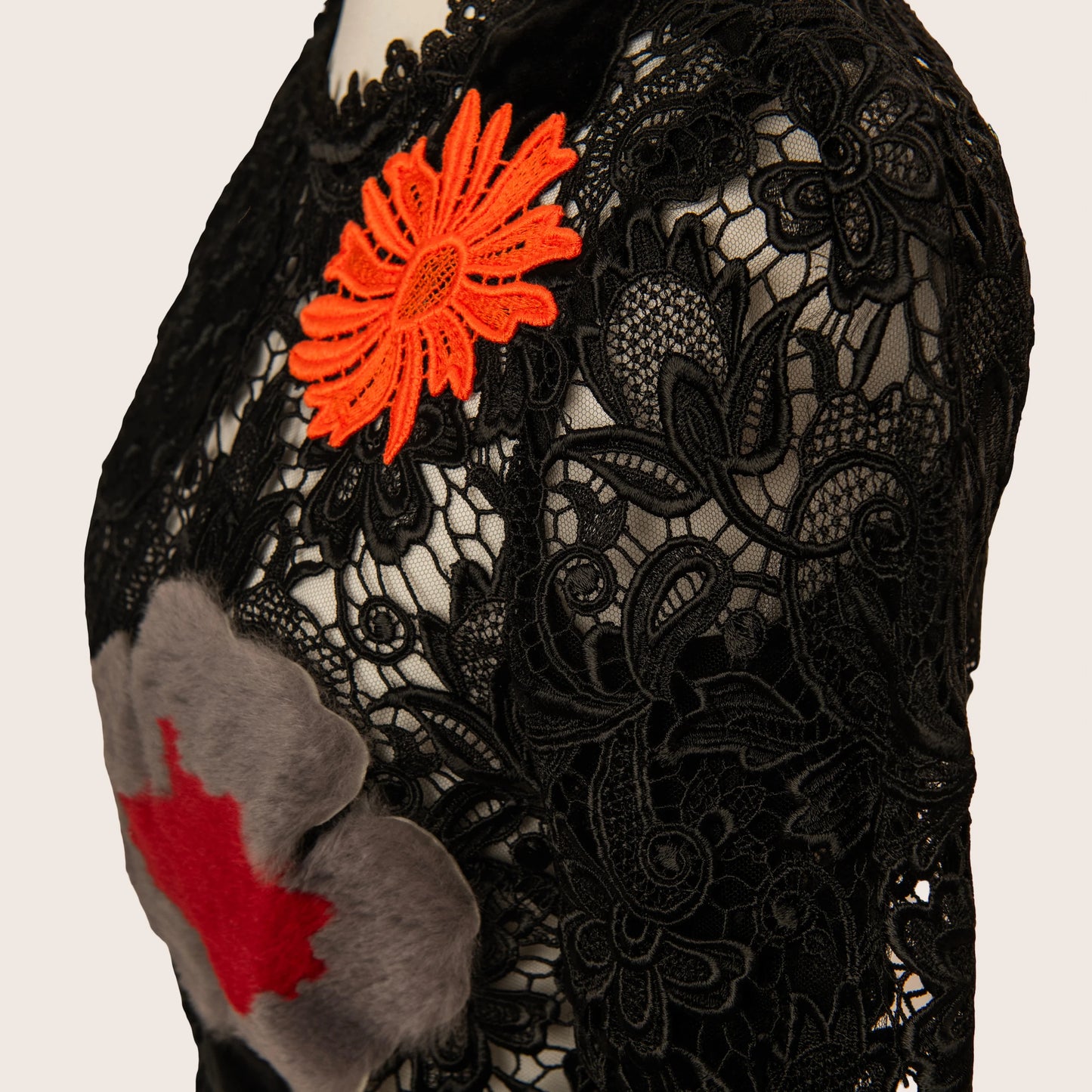 Dolce & Gabbana Floral Lace Dress