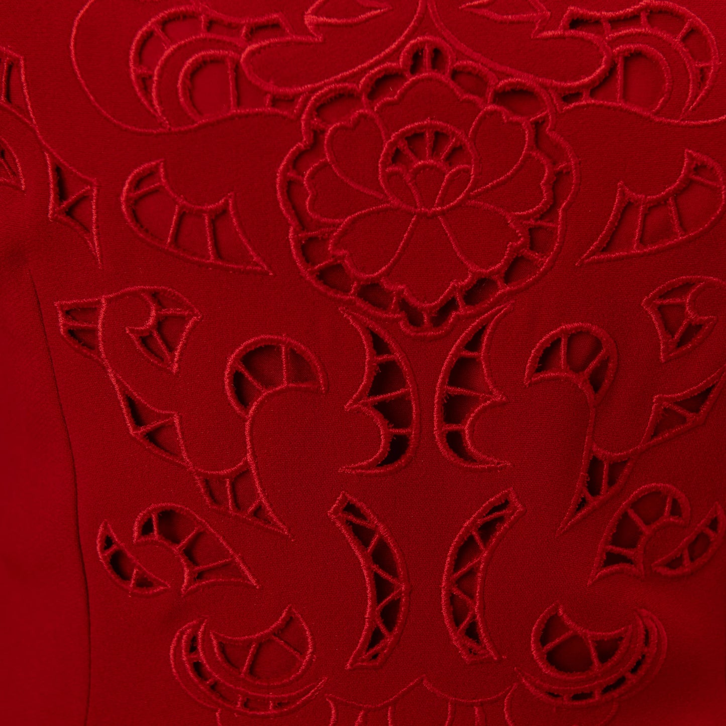 Dolce & Gabbana Red Lace Dress