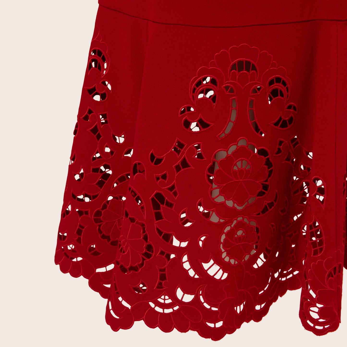 Dolce & Gabbana Red Lace Dress