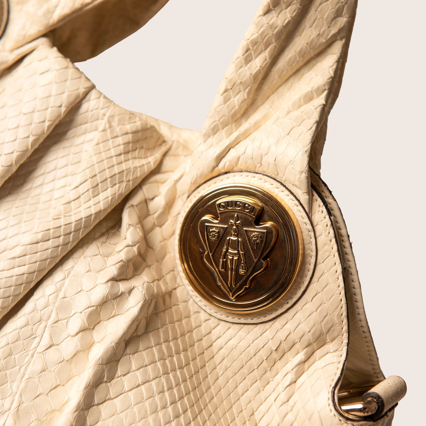 Gucci Tattoo Heart Collection Python Embossed Bag