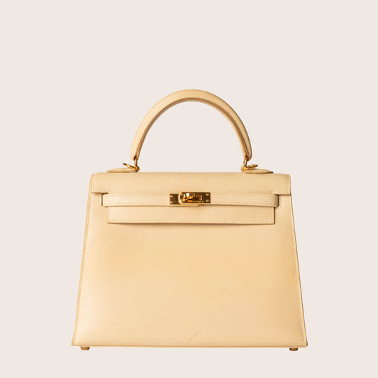 Hermès Chamonix Kelly Sellier 32 Parchemin