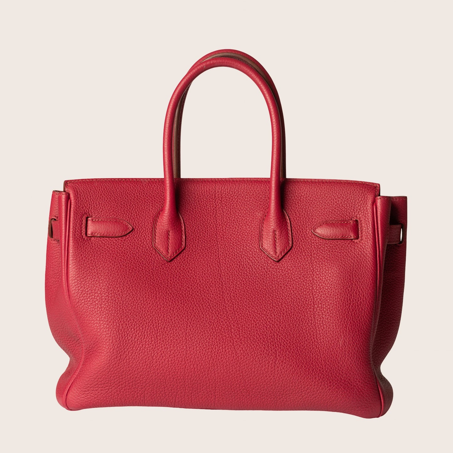 Hermès Birkin 30 in Rouge Casaque Togo Leather