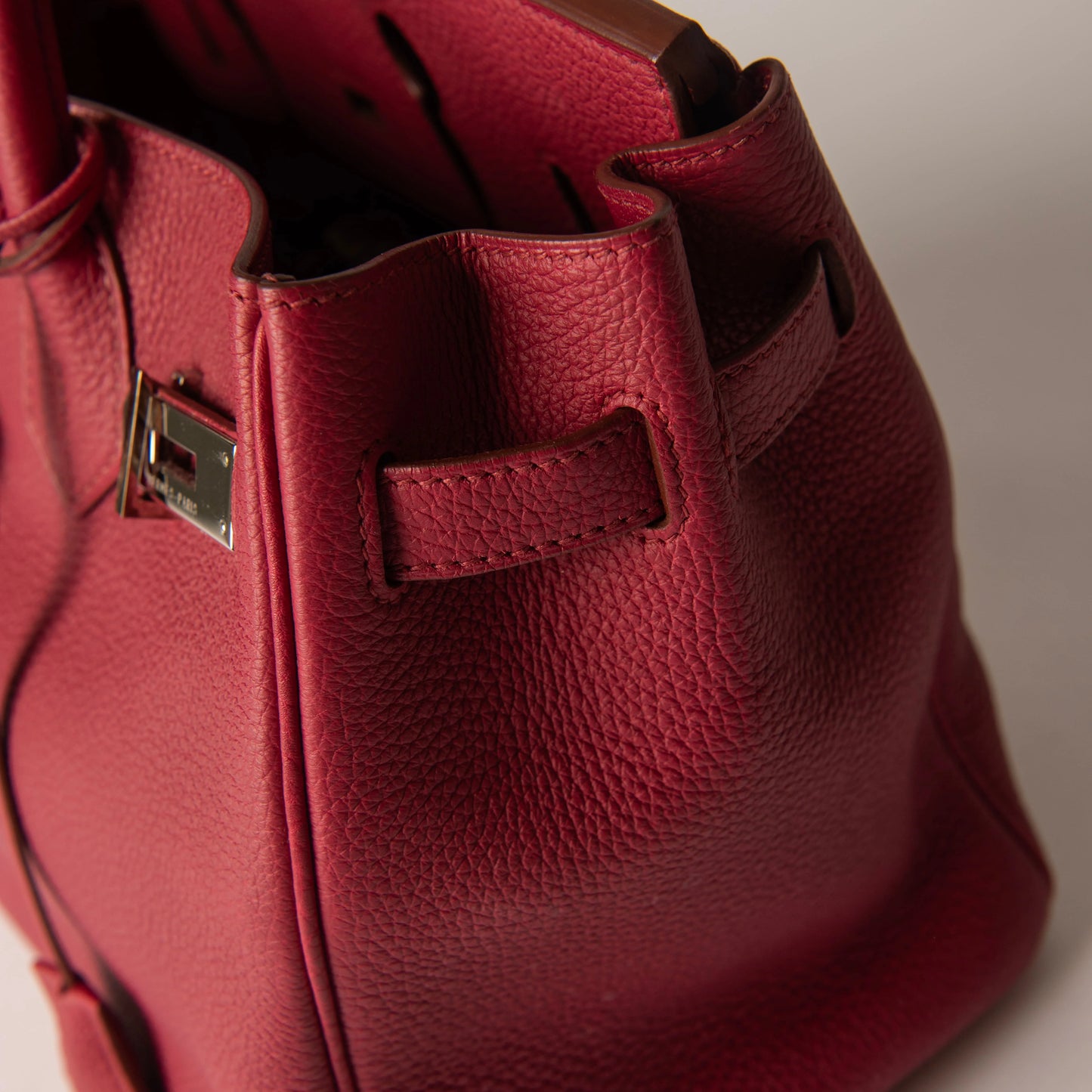 Hermès Birkin 30 in Rouge Casaque Togo Leather
