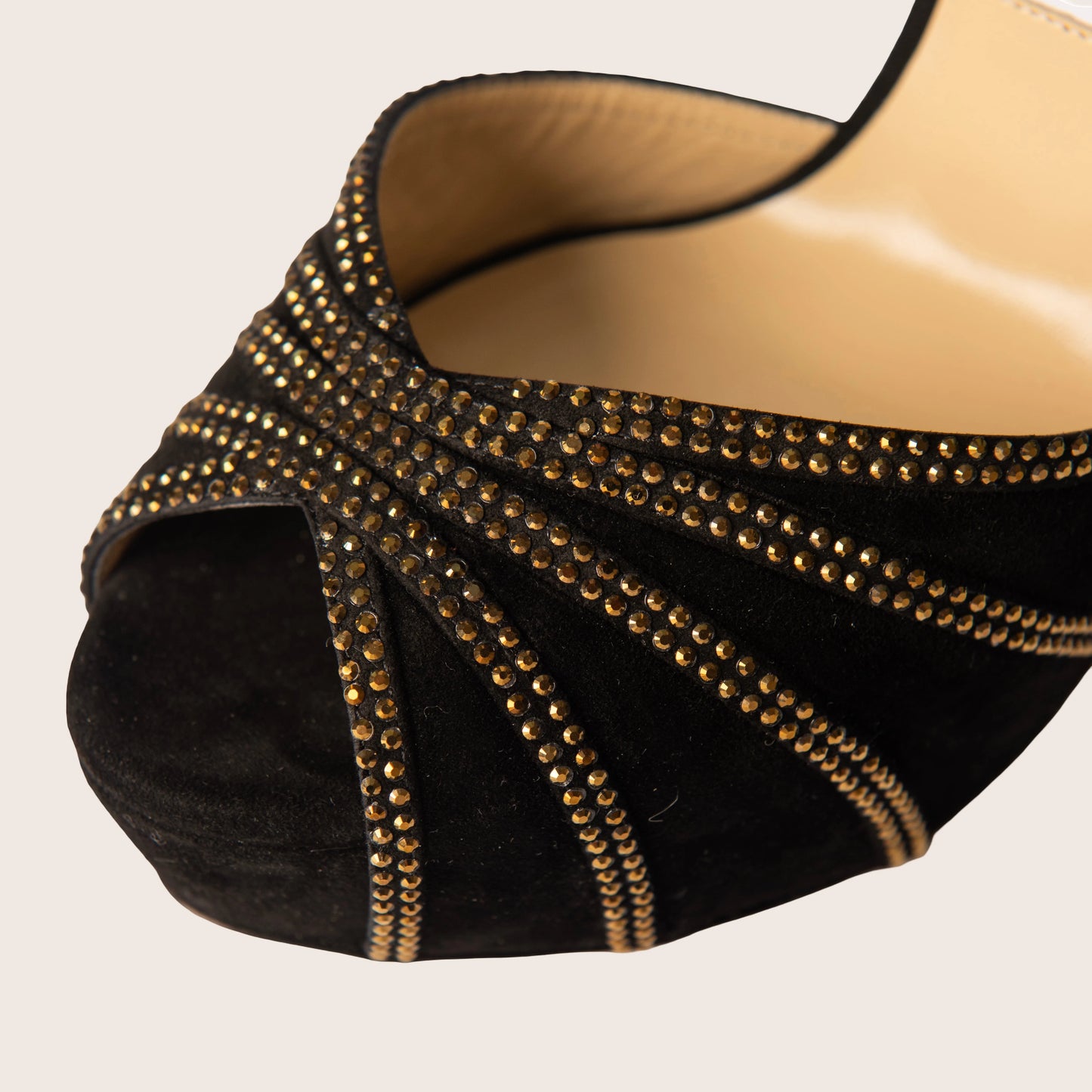 Jimmy Choo Black Suede Kalpa Ankle Strap Sandals