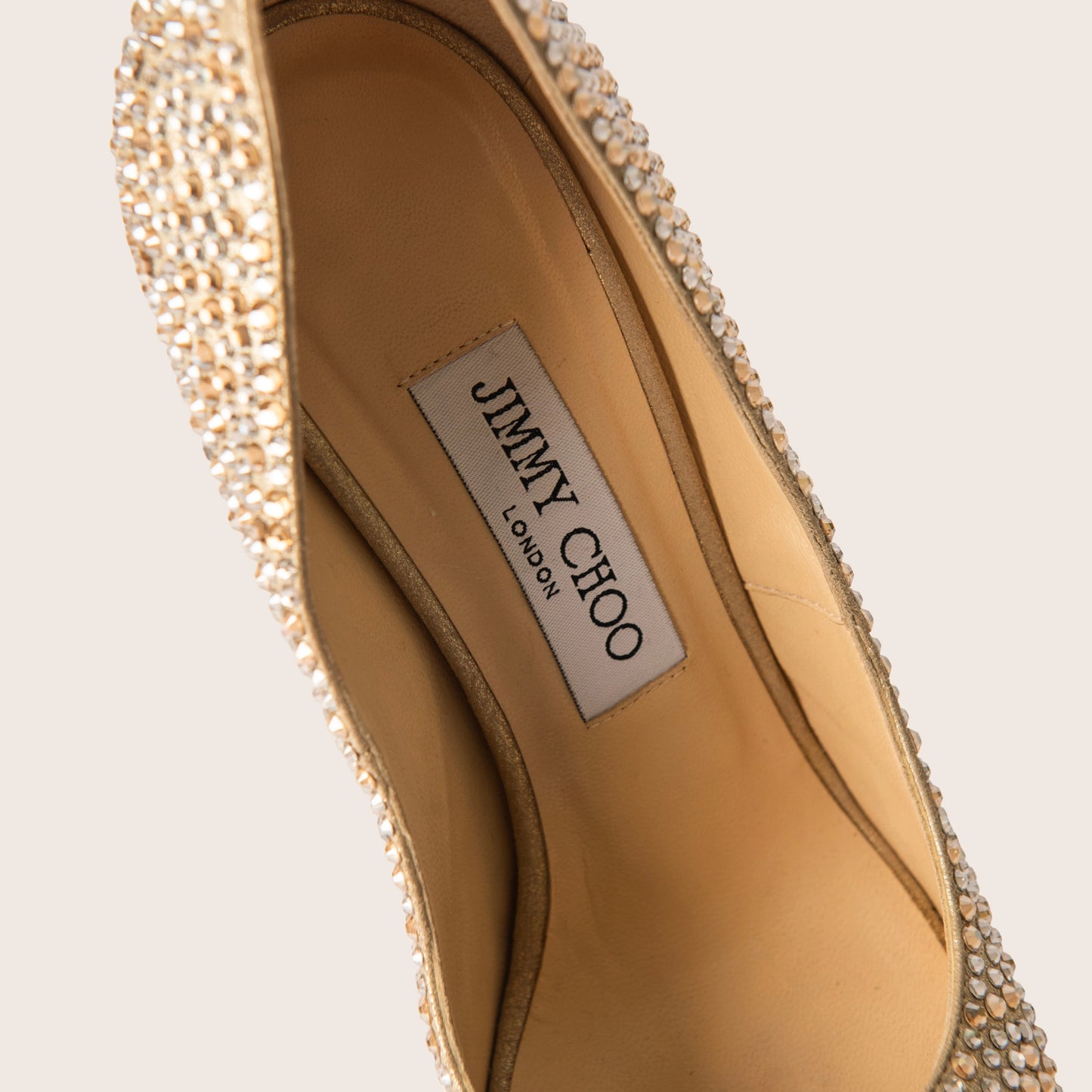 Jimmy Choo "Kendall" Swarovski Crystal Stilettos