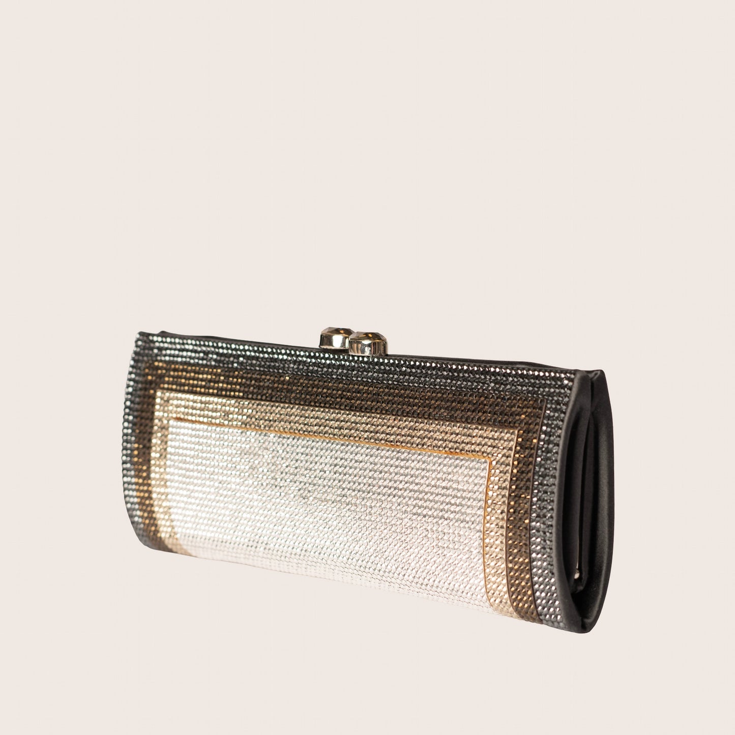 Judith Leiber ‘Emmeline’ Ombre Crystal Box Clutch