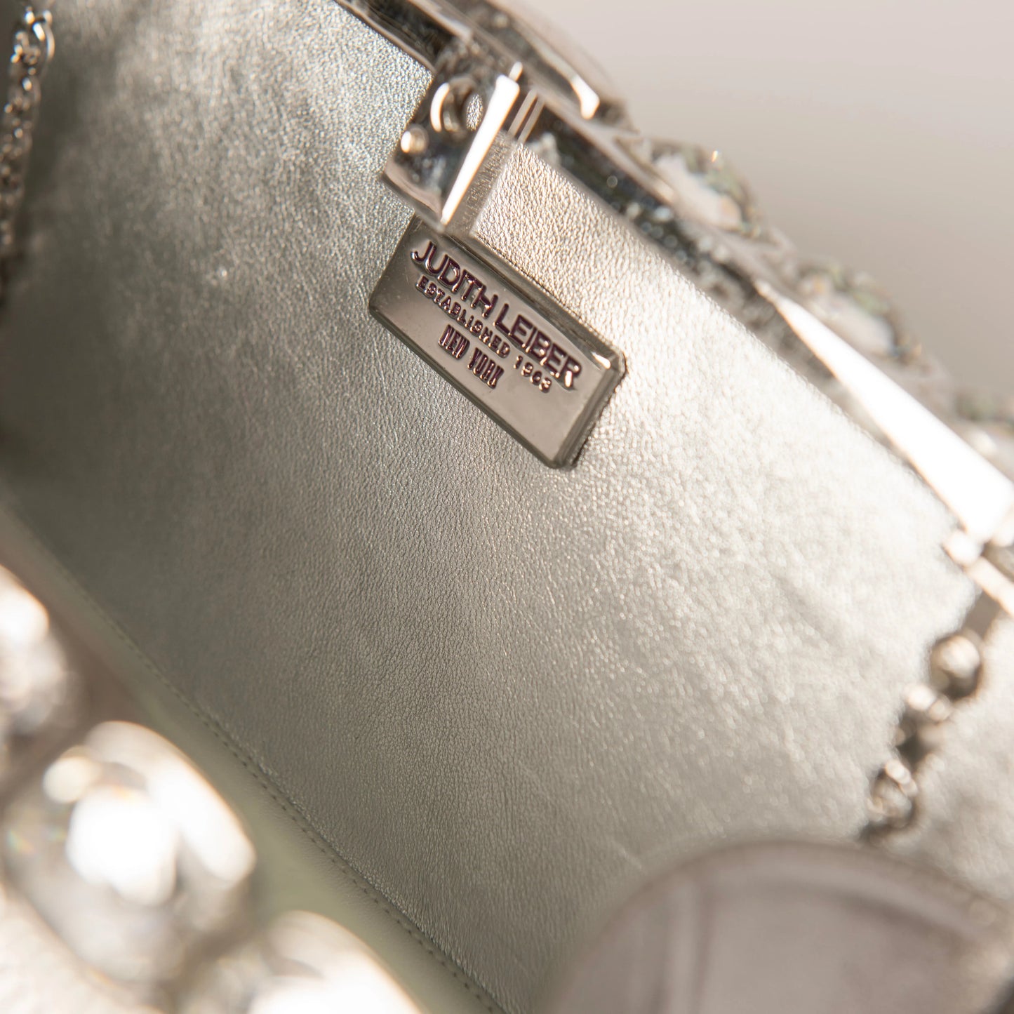 Judith Leiber Sleek Rectangle Crystal Minaudiere