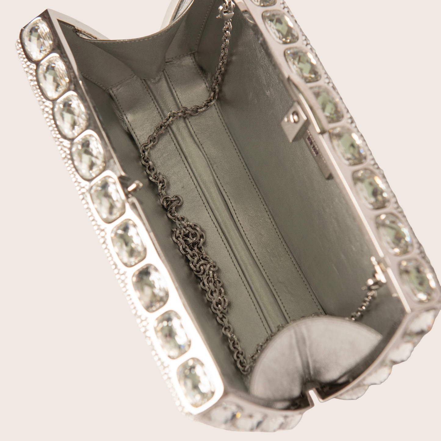 Judith Leiber Sleek Rectangle Crystal Minaudiere