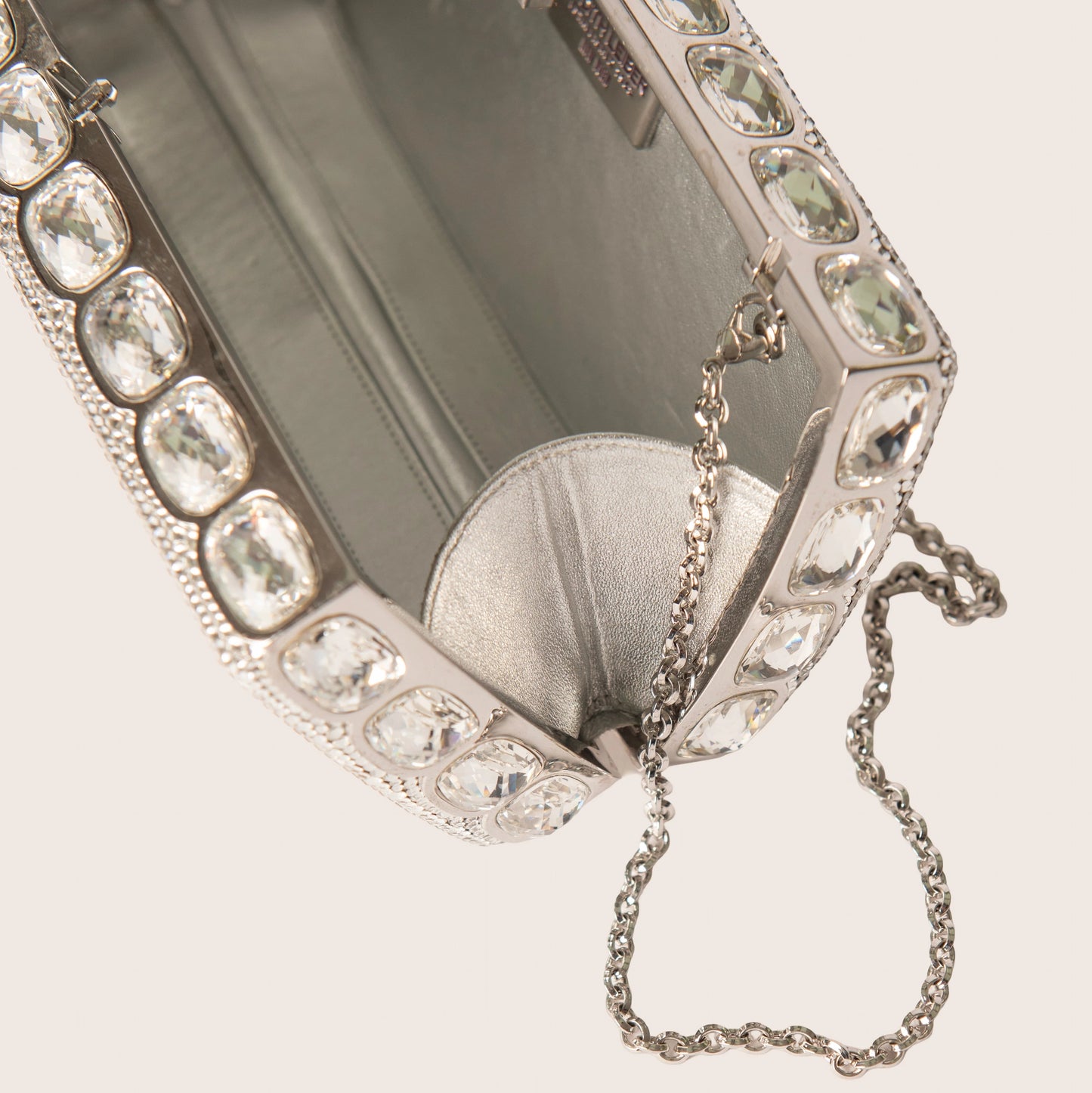 Judith Leiber Sleek Rectangle Crystal Minaudiere