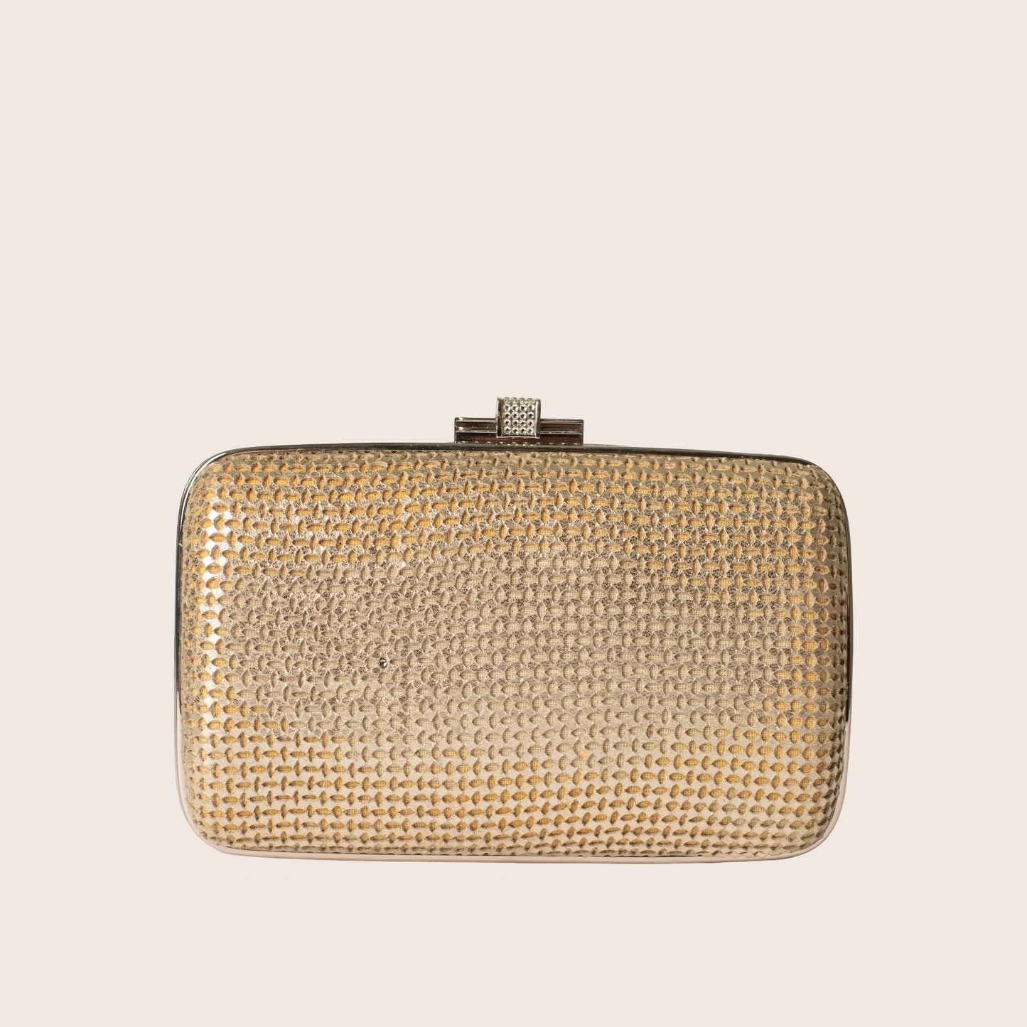 Judith Leiber Ribbon Bow Crystal Clutch