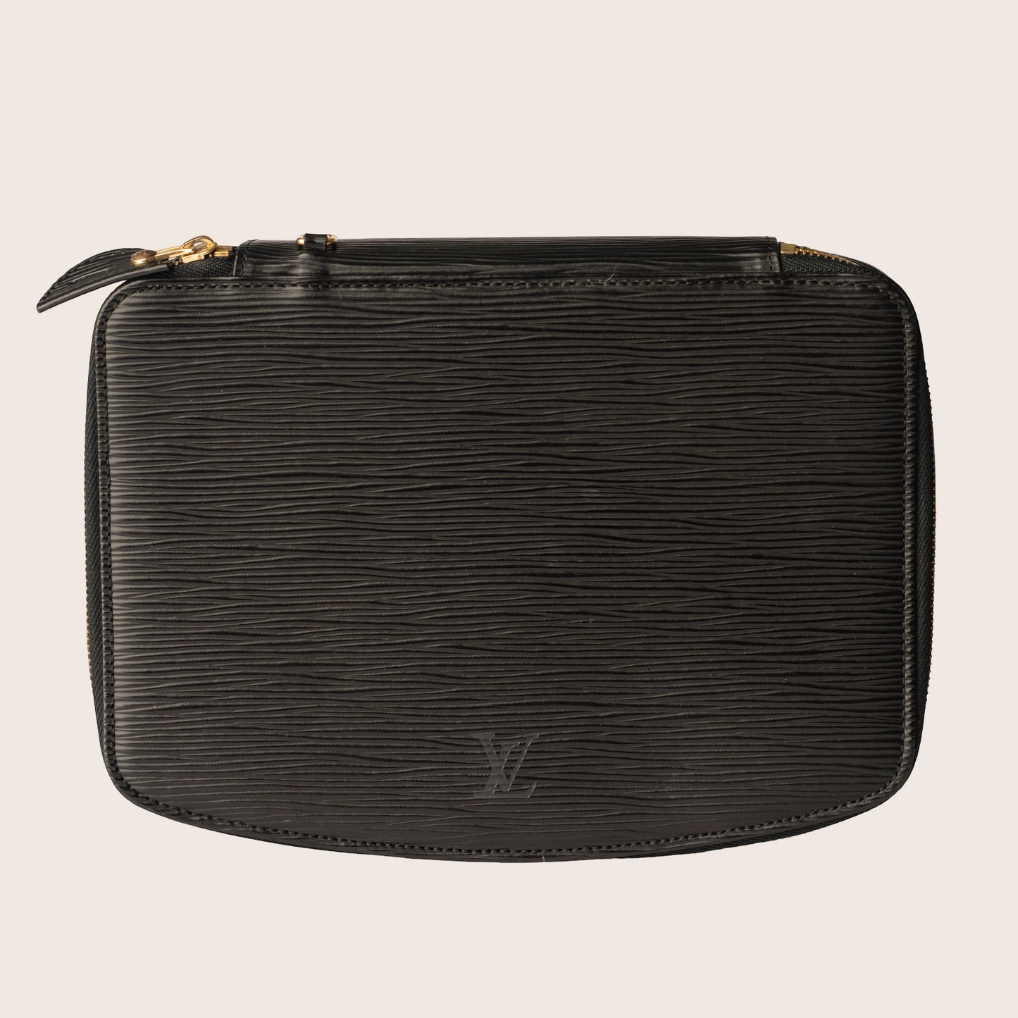 Louis Vuitton Black Epi Leather Monte-Carlo Jewelry Box