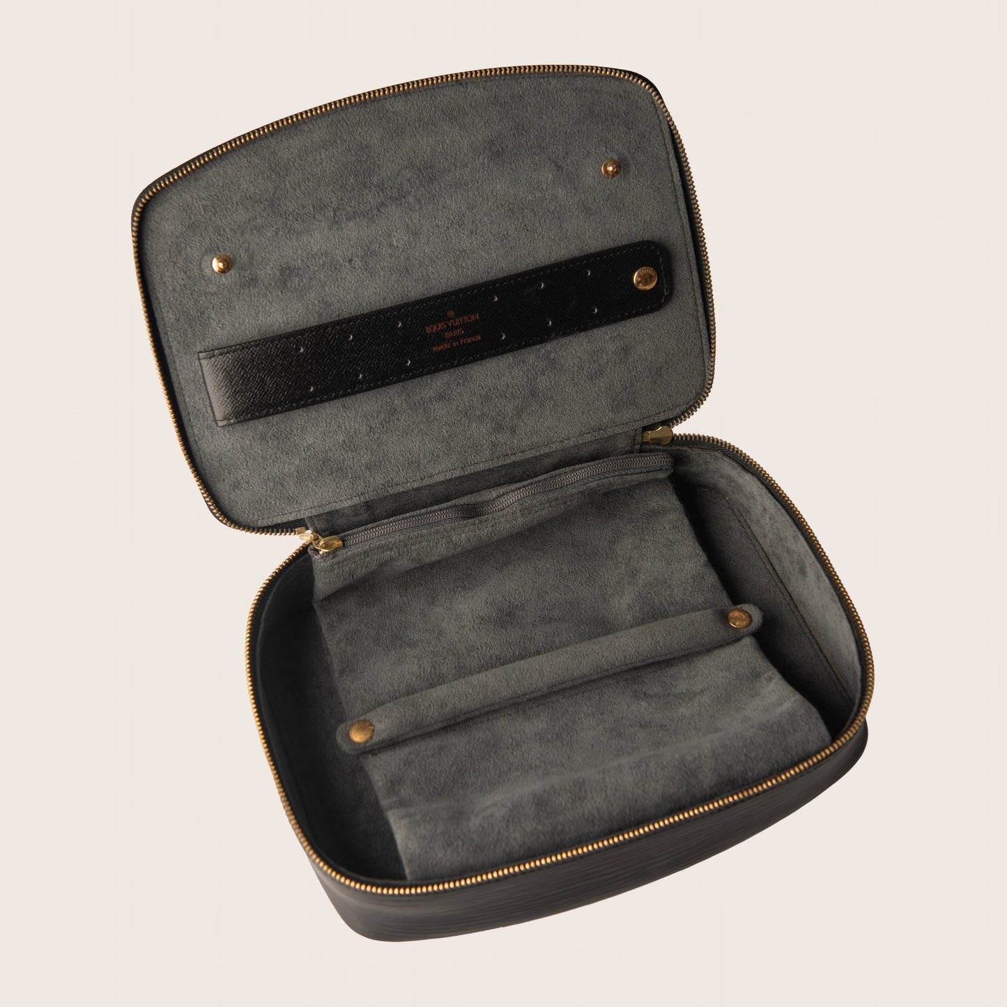 Louis Vuitton Black Epi Leather Monte-Carlo Jewelry Box