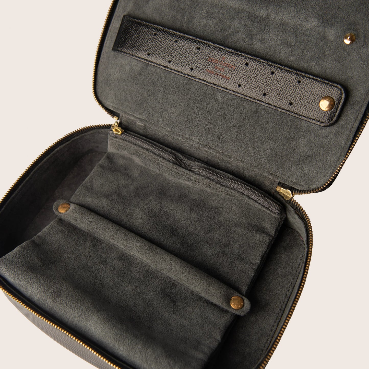 Louis Vuitton Black Epi Leather Monte-Carlo Jewelry Box