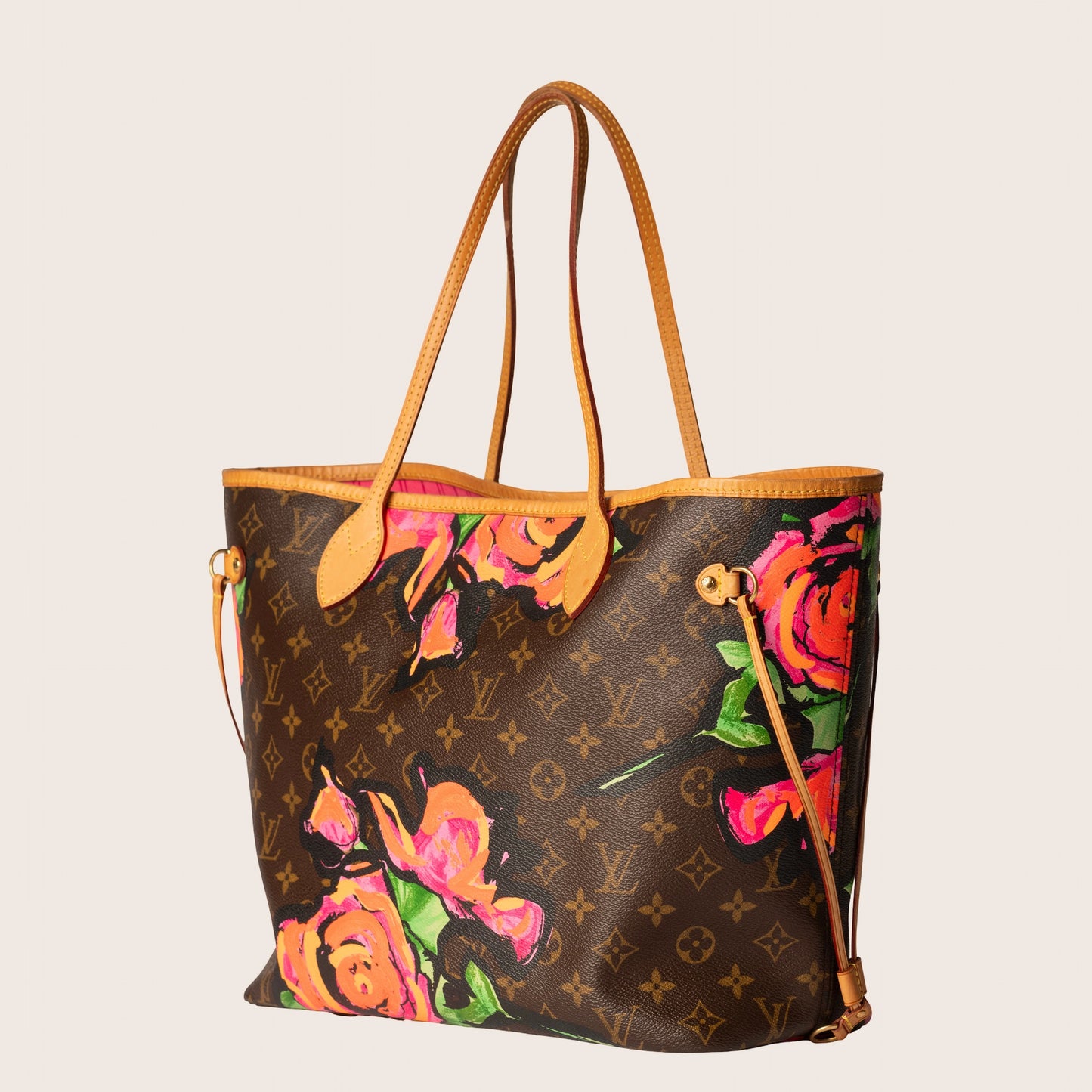 Louis Vuitton Stephen Sprouse 2009 Neverfull MM Bag - Brown