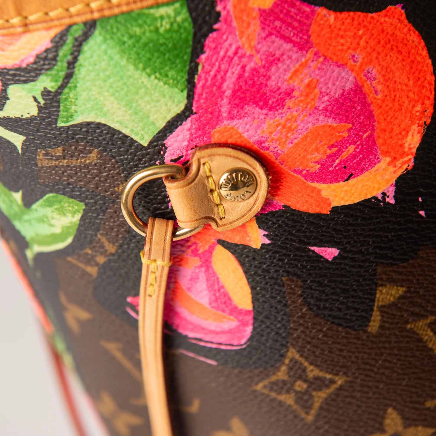 Louis Vuitton Stephen Sprouse 2009 Neverfull MM Bag - Brown