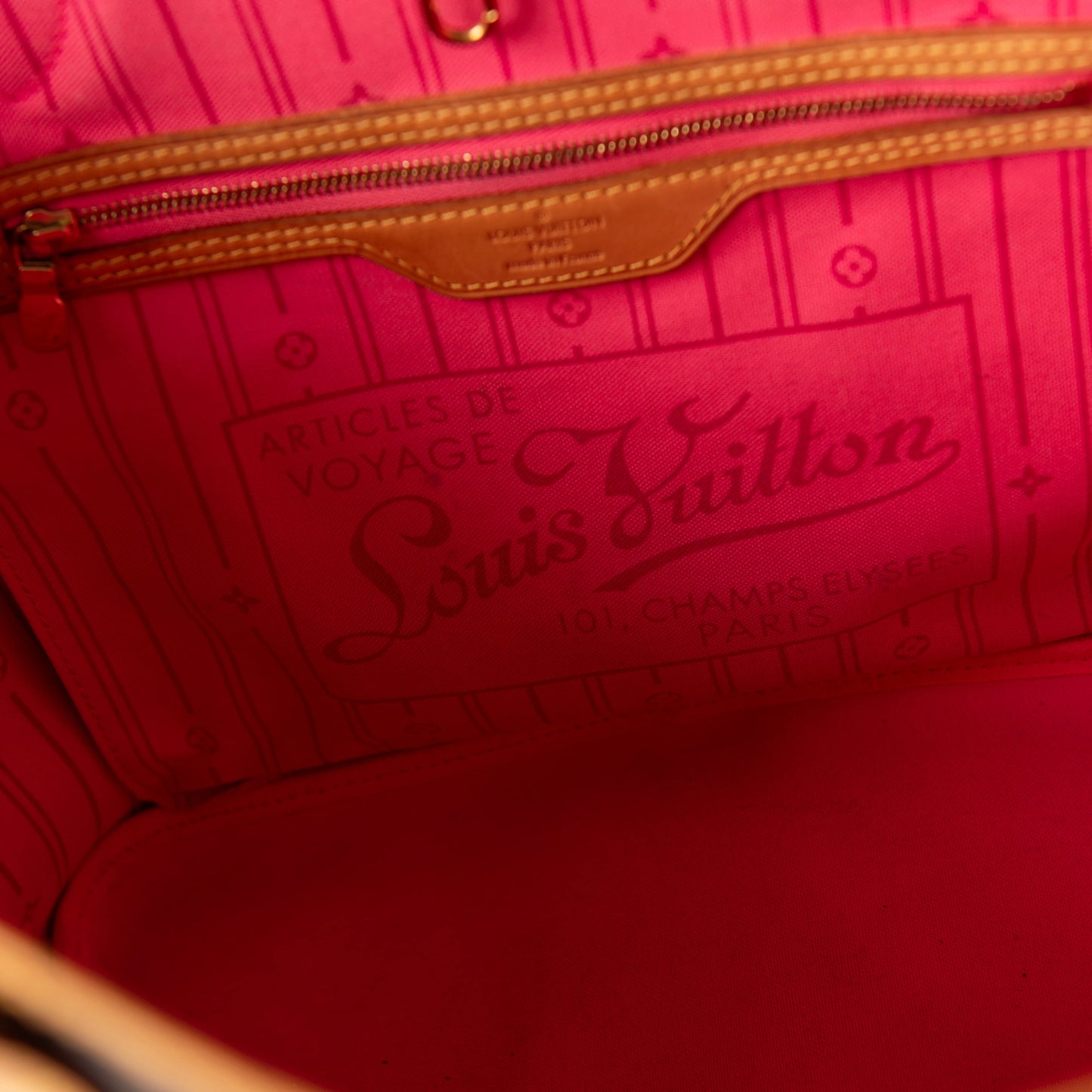 Louis Vuitton Stephen Sprouse 2009 Neverfull MM Bag - Brown