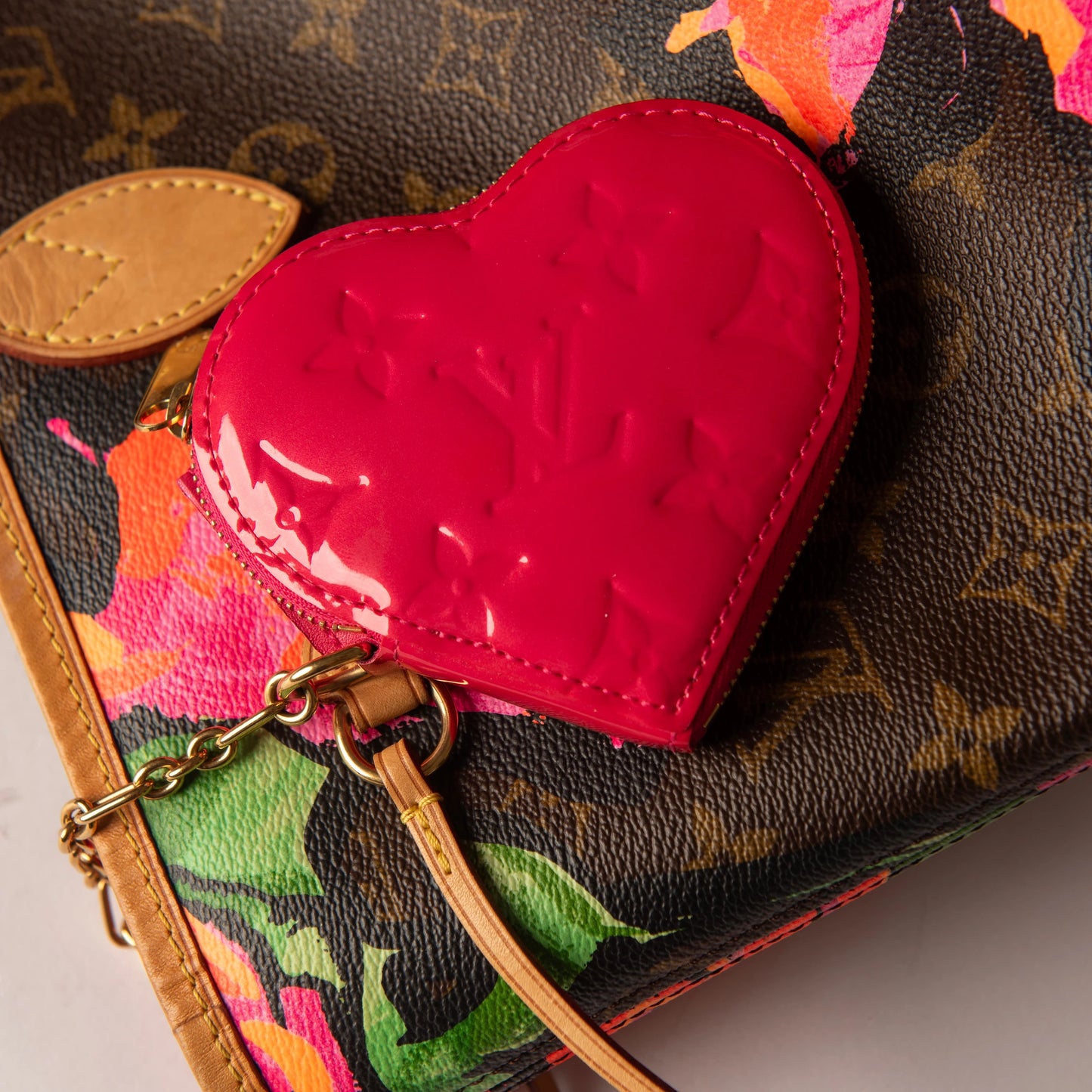 Louis Vuitton Stephen Sprouse 2009 Neverfull MM Bag - Brown
