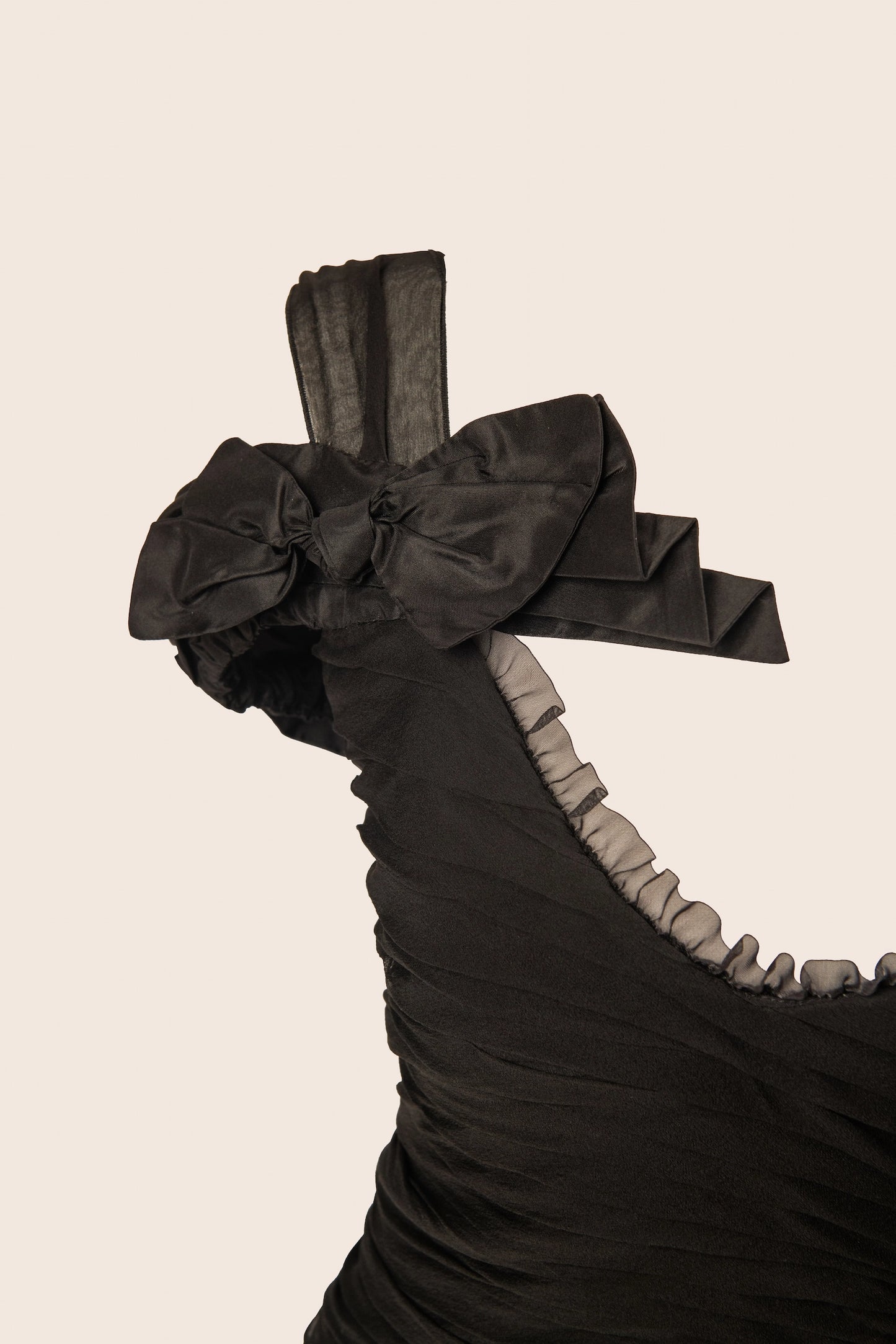 Louis Vuitton Black Bow Detail Dress