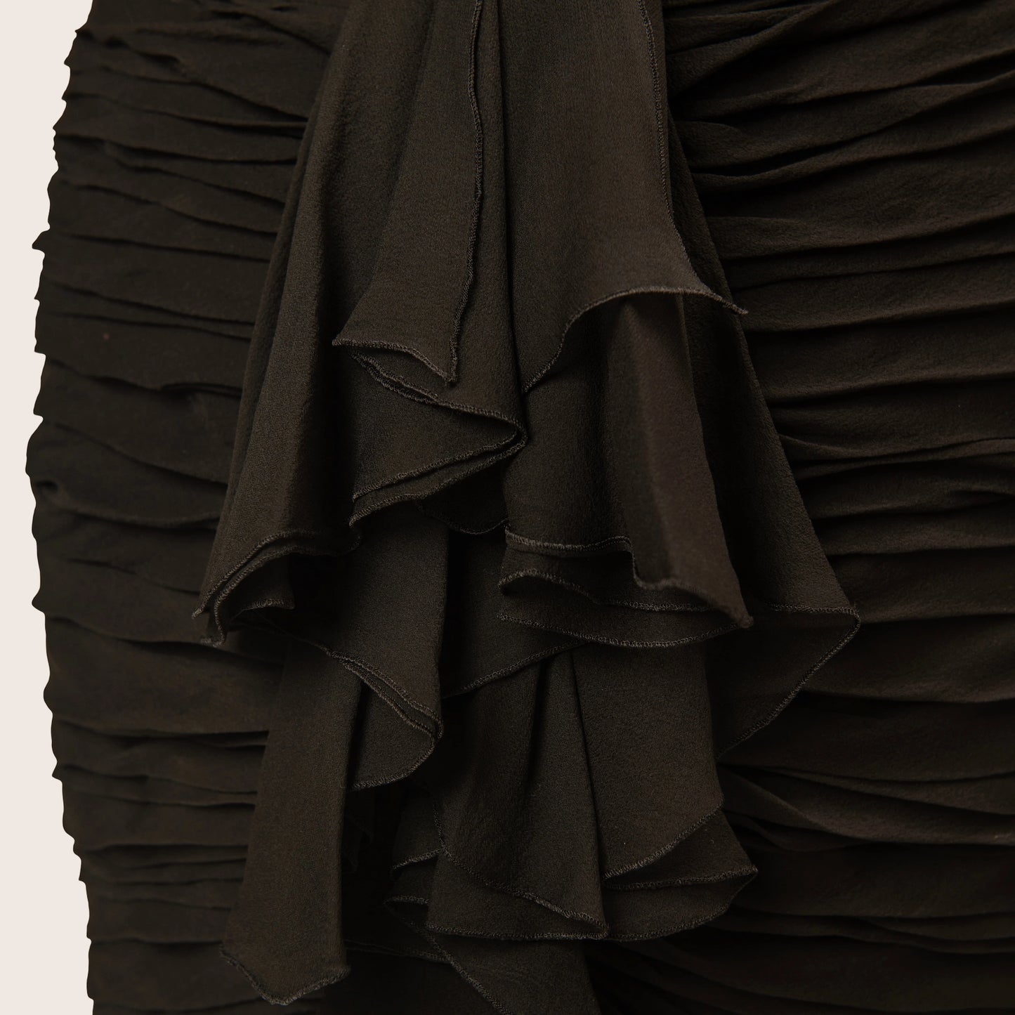 Louis Vuitton Black Bow Detail Dress