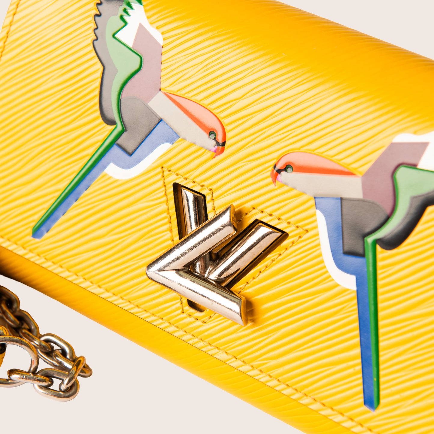 Louis Vuitton Yellow Epi Leather Parrot Bag