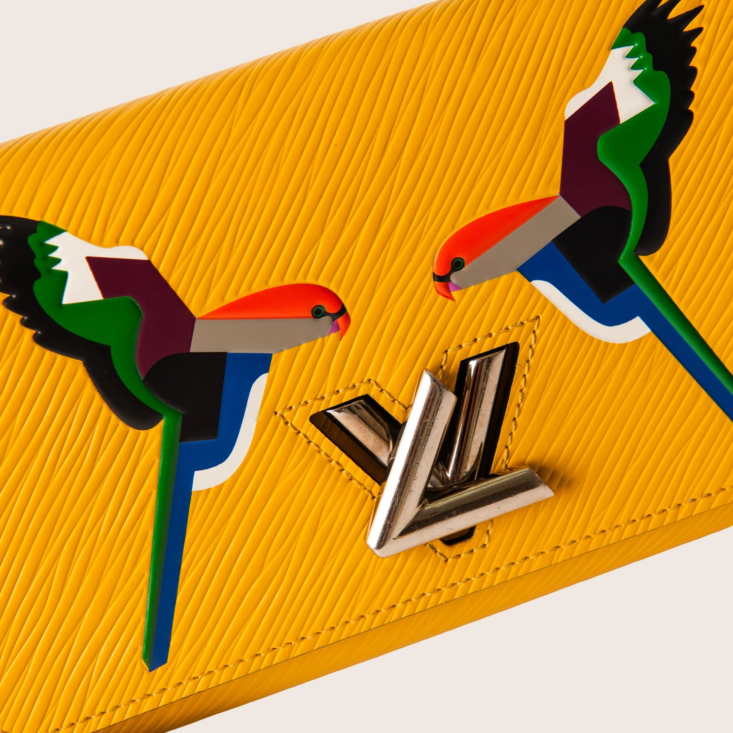 Louis Vuitton Yellow Epi Leather Parrot Bag