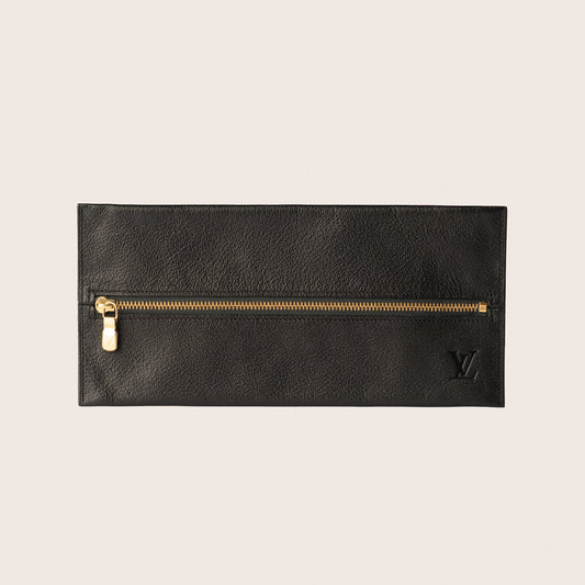 Louis Vuitton Leather Wallet Black