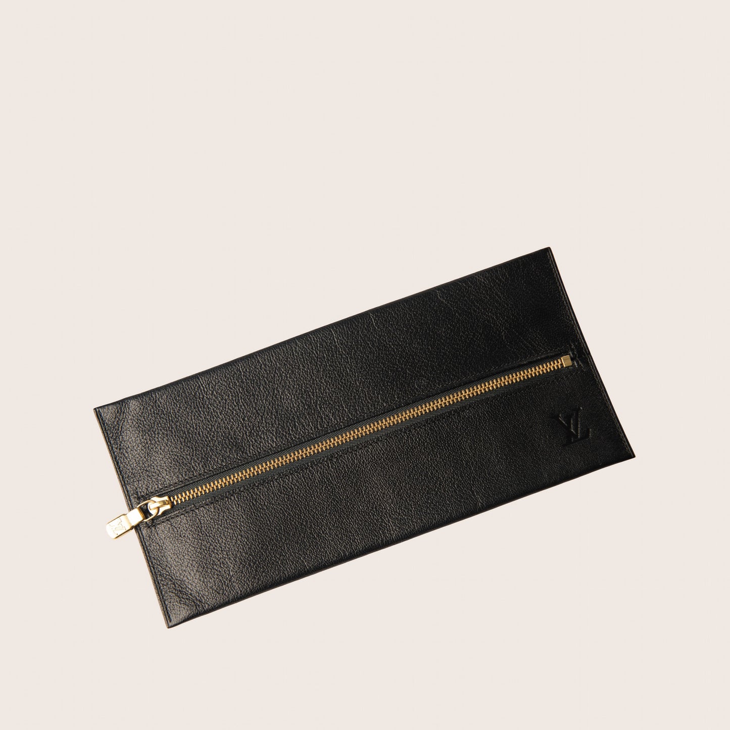 Louis Vuitton Leather Wallet Black