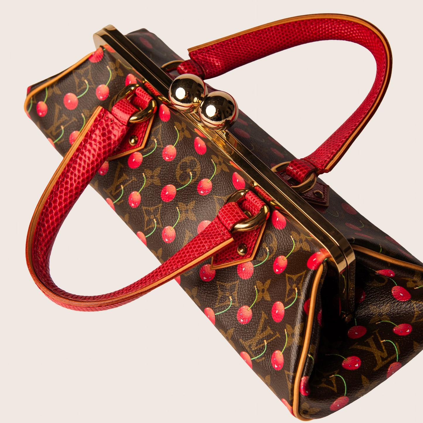 Louis Vuitton Monogram Cherry Blossom Frame Bag