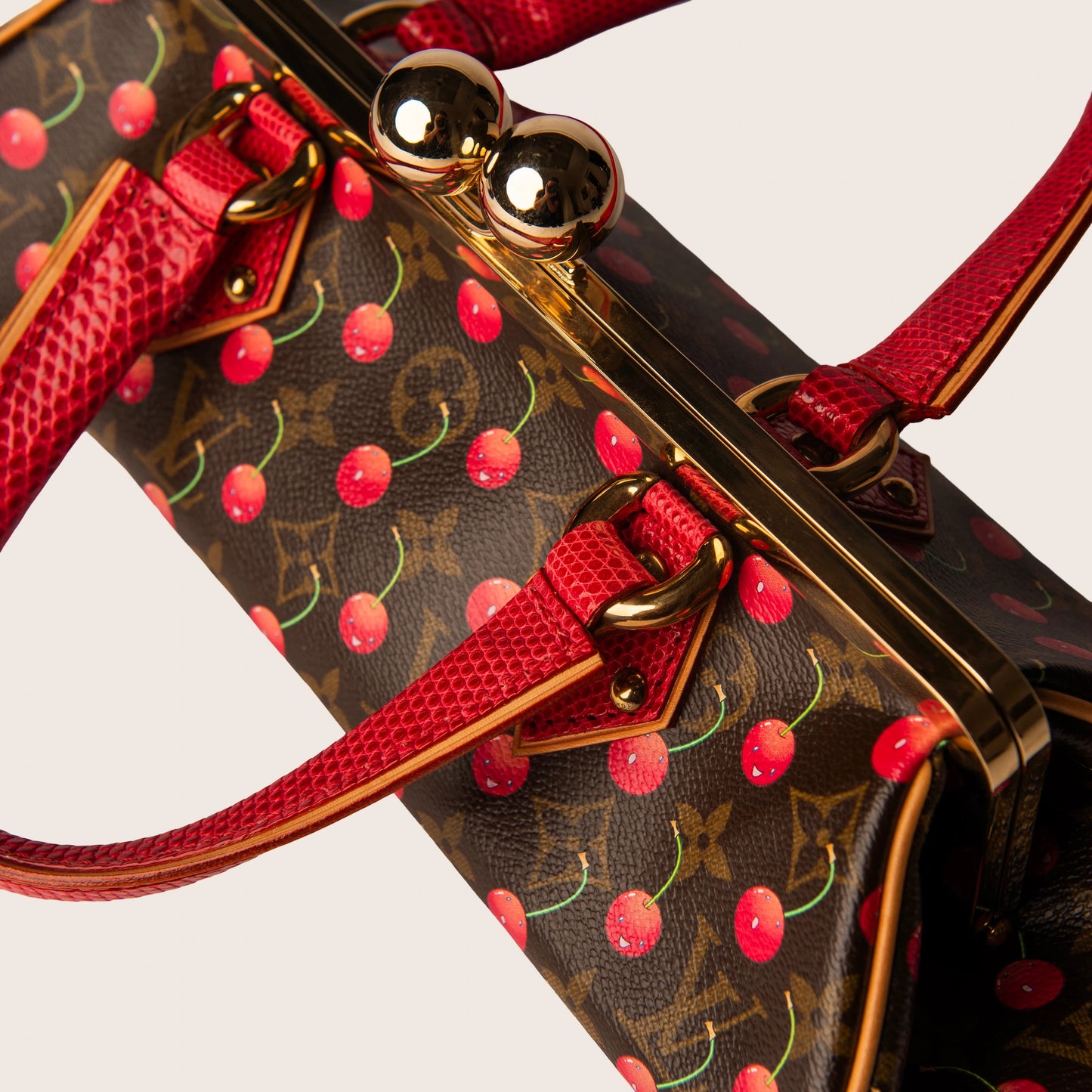 Louis Vuitton Monogram Cherry Blossom Frame Bag