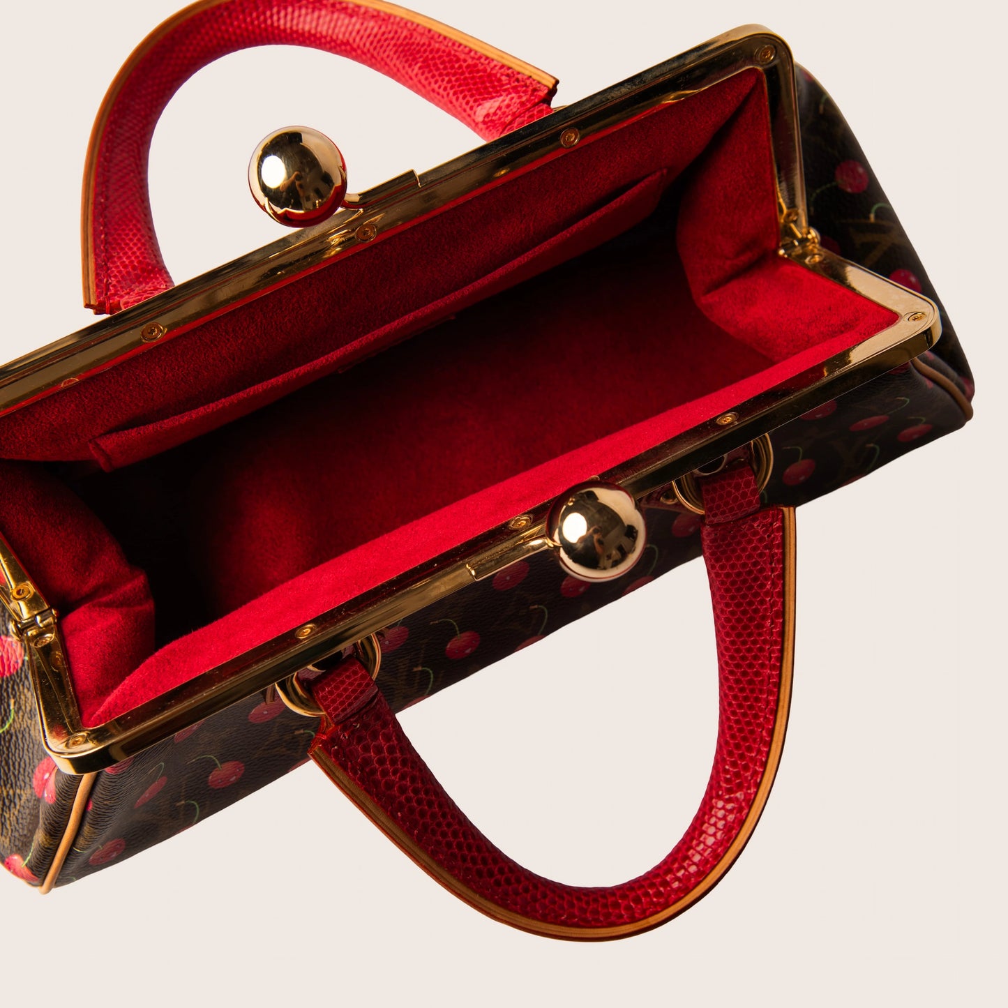 Louis Vuitton Monogram Cherry Blossom Frame Bag