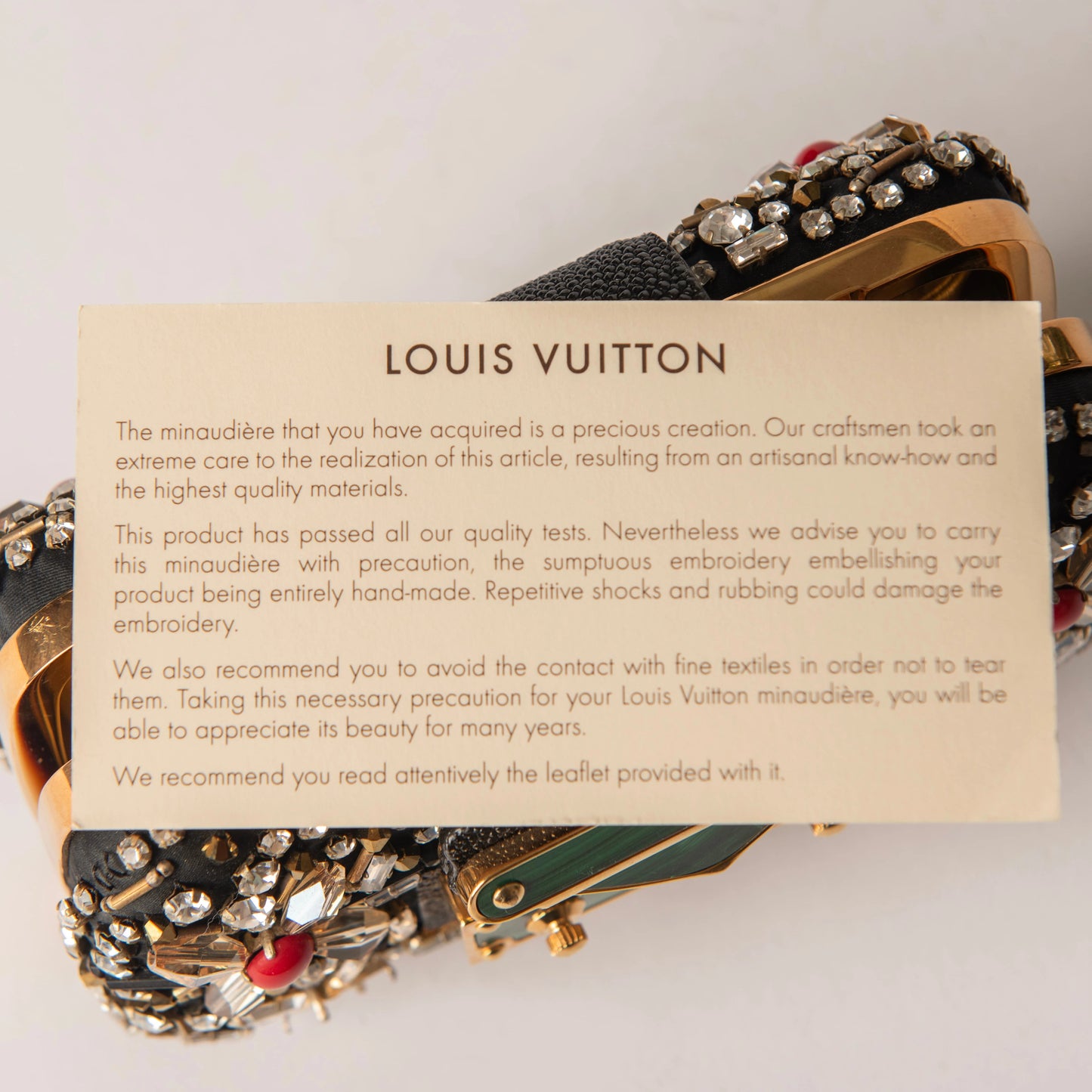 Louis Vuitton Minaudière Petit Trésor Mira