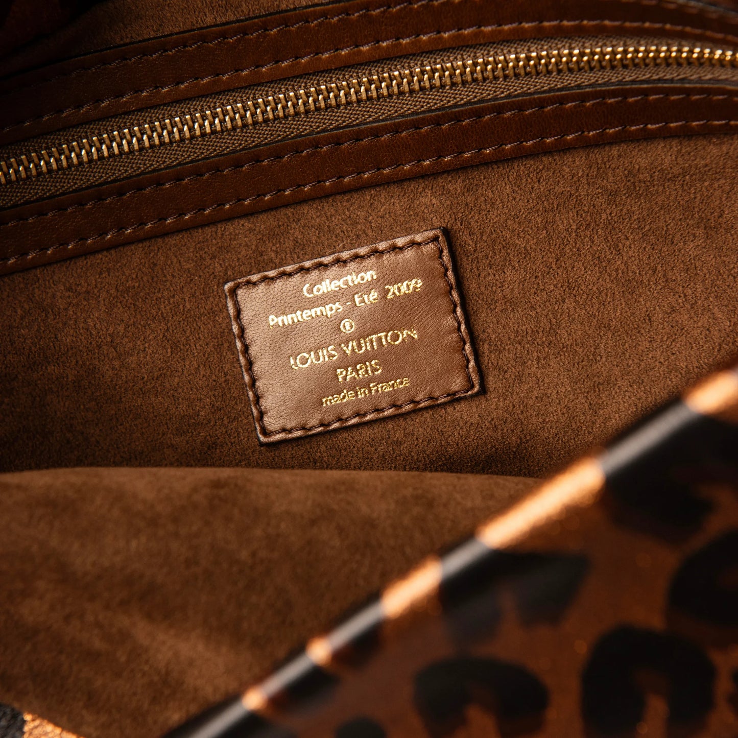 Louis Vuitton Leopard Nocturne African Queen Clutch