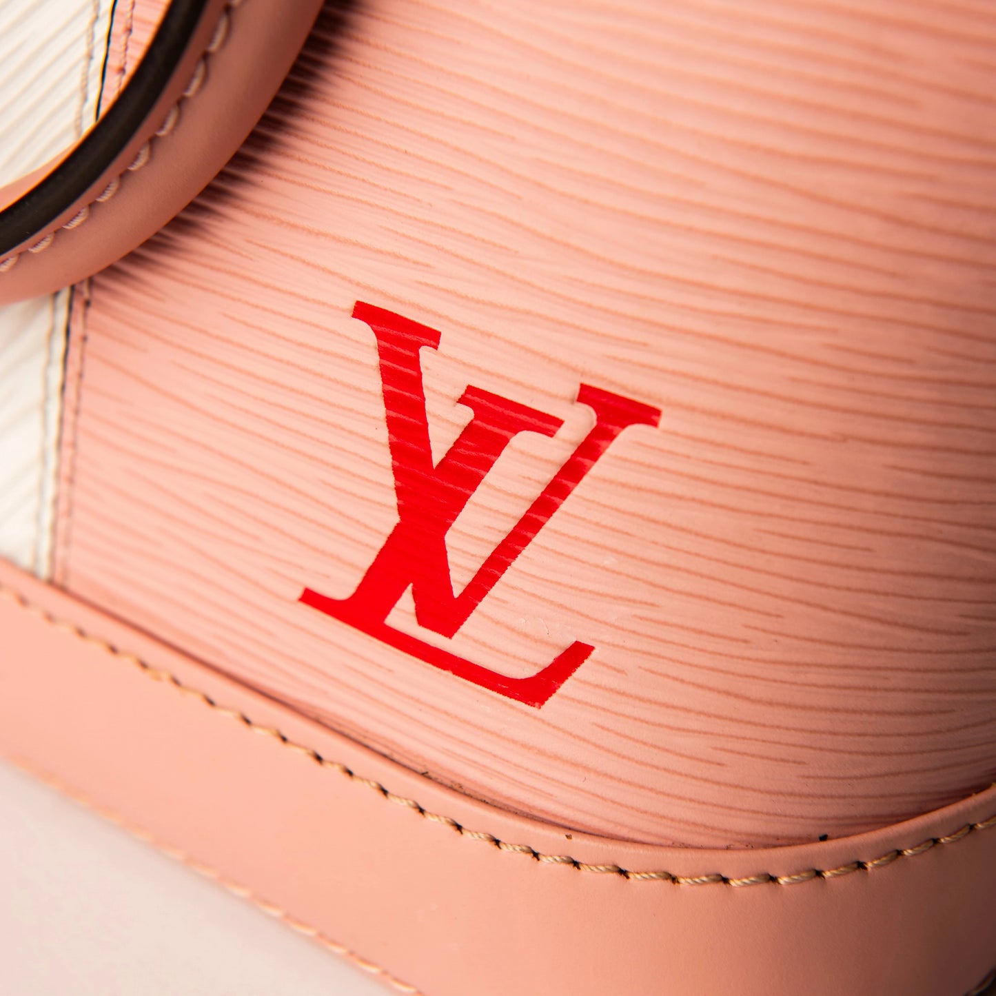 Louis Vuitton Alma BB Leather Handbag
