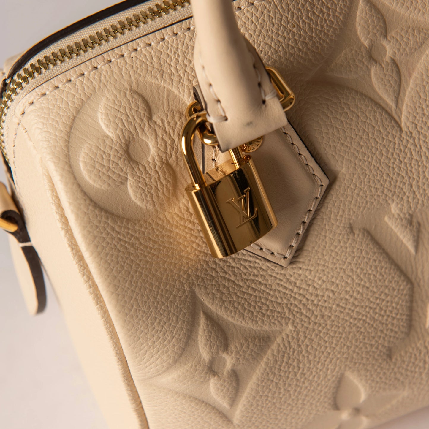 Louis Vuitton Speedy Bandoulière 20 Monogram Empreinte Leather