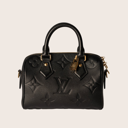 Louis Vuitton Speedy Bandoulière 20 Bag Monogram Empreinte Leather