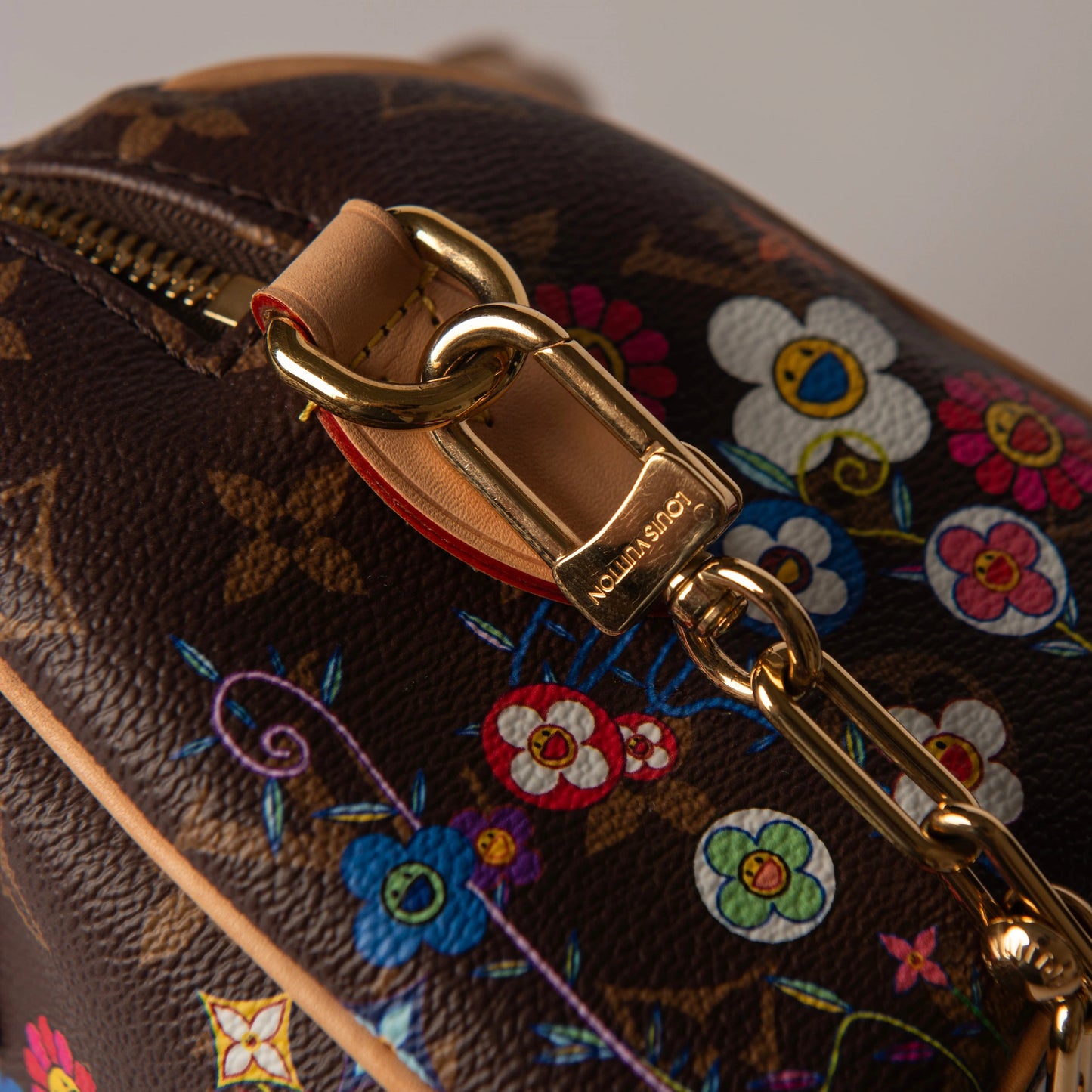 Louis Vuitton x Takashi Murakami Speedy Bandouliere 20 Monogram in Coated Canvas