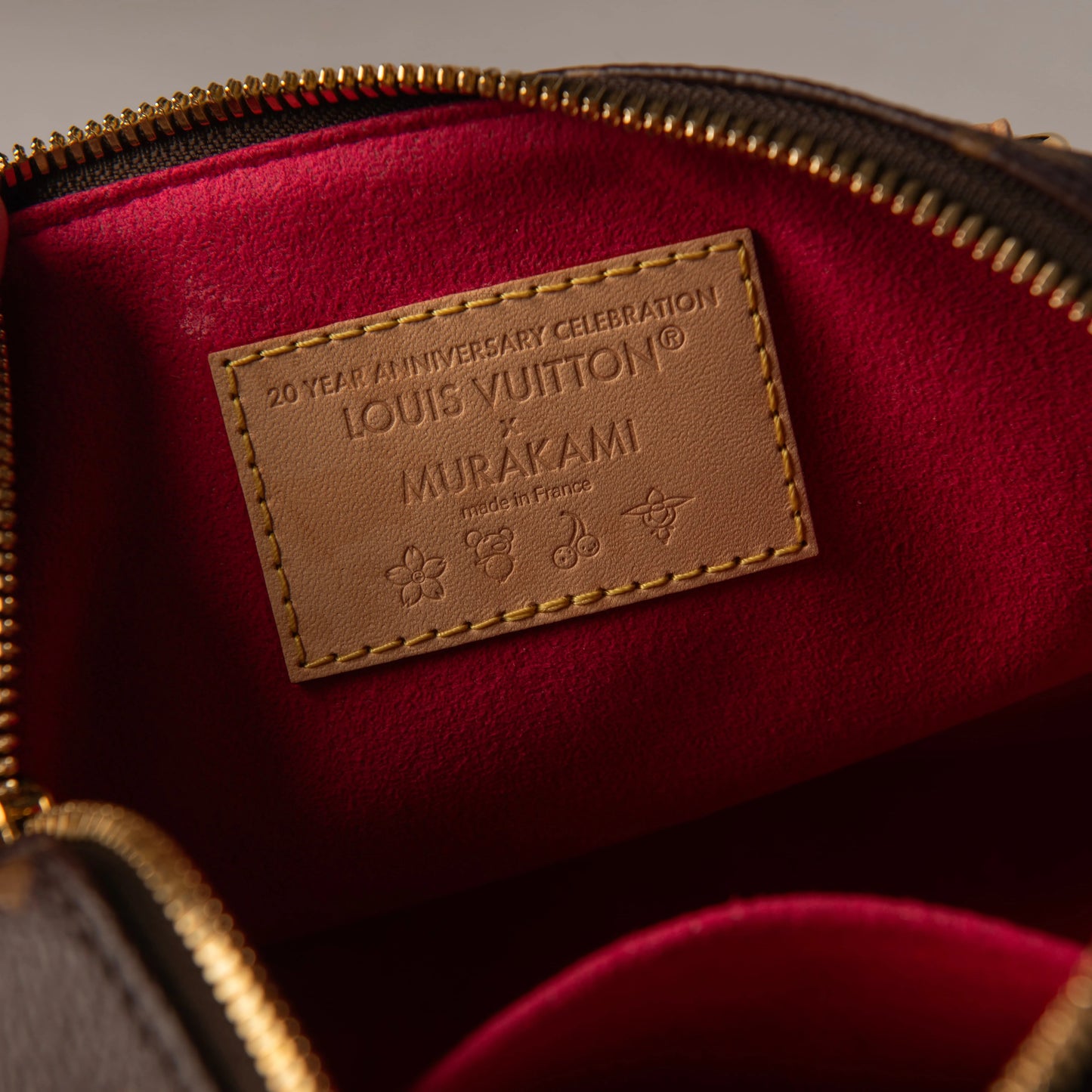 Louis Vuitton x Takashi Murakami Speedy Bandouliere 20 Monogram in Coated Canvas
