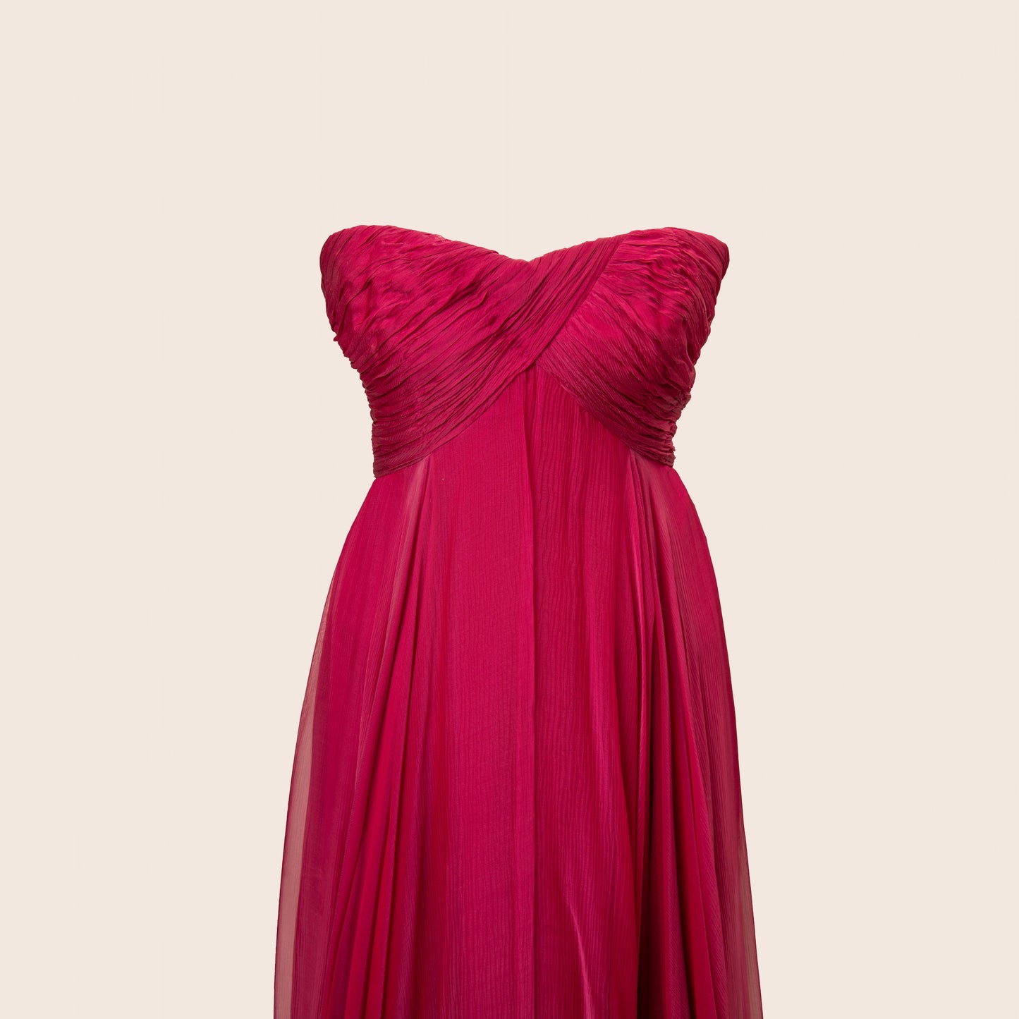 Roberto Cavalli Pink Draped Gown