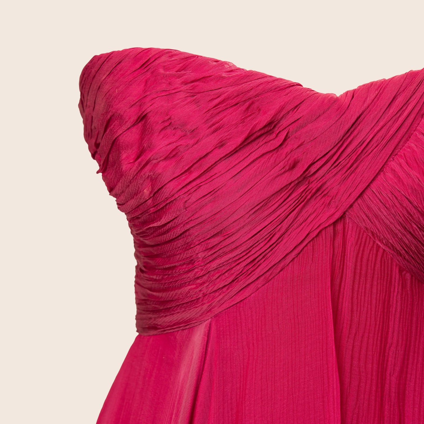 Roberto Cavalli Pink Draped Gown