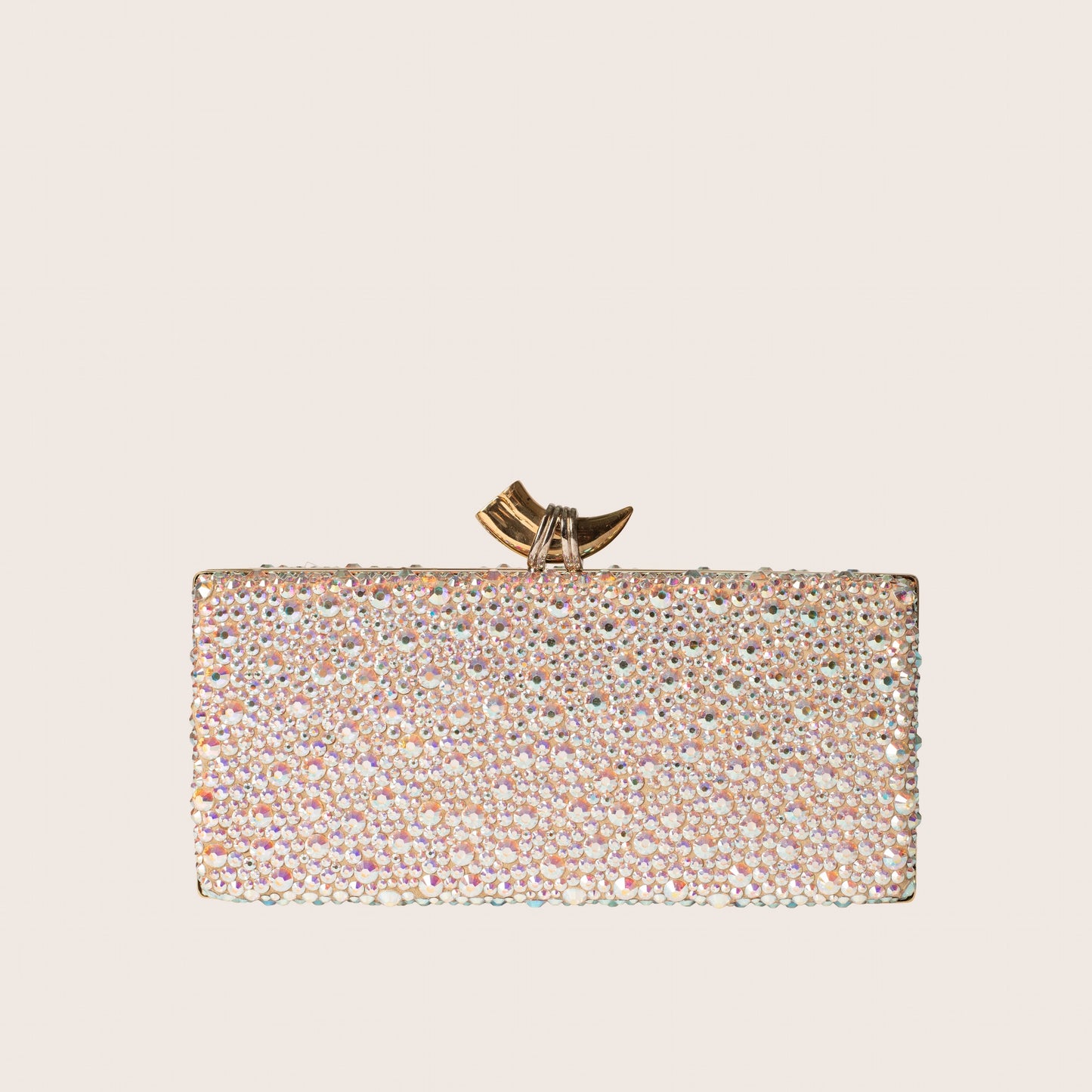 Roberto Cavalli Multicolour Clutch in Glitter Rhino Clasp