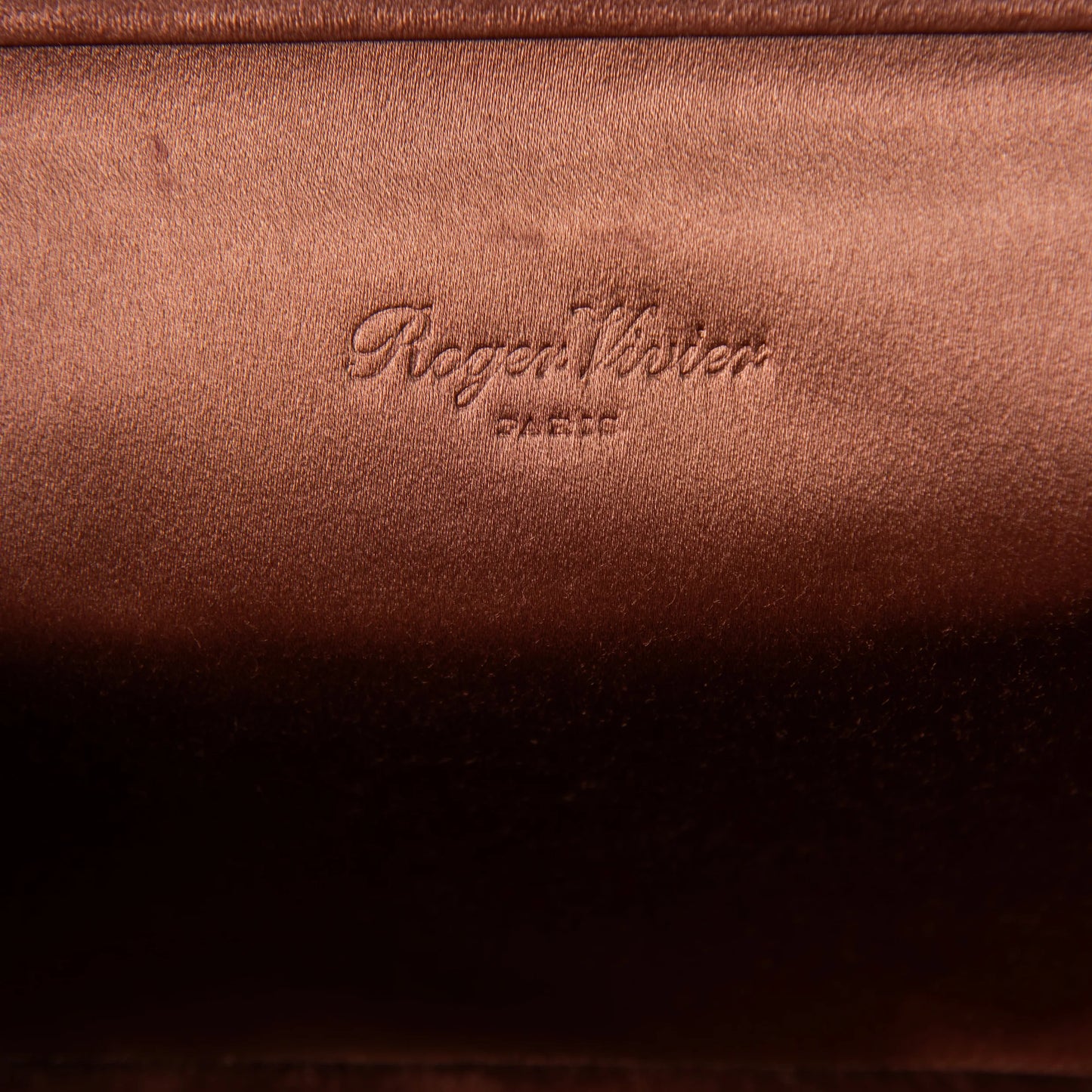 Valentino Satin Crystal-Embellished Frame Clutch in Dusty Pink